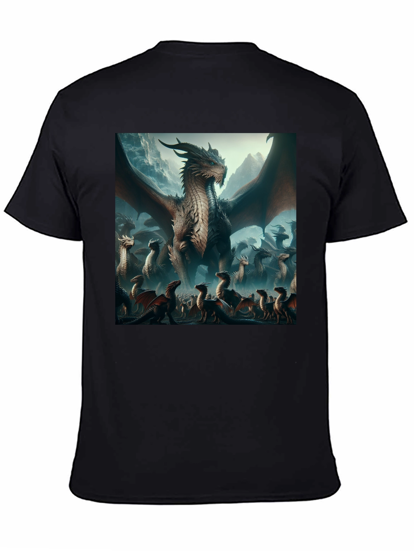 Dragon T-Shirt - Fantasy Art Graphic Tee