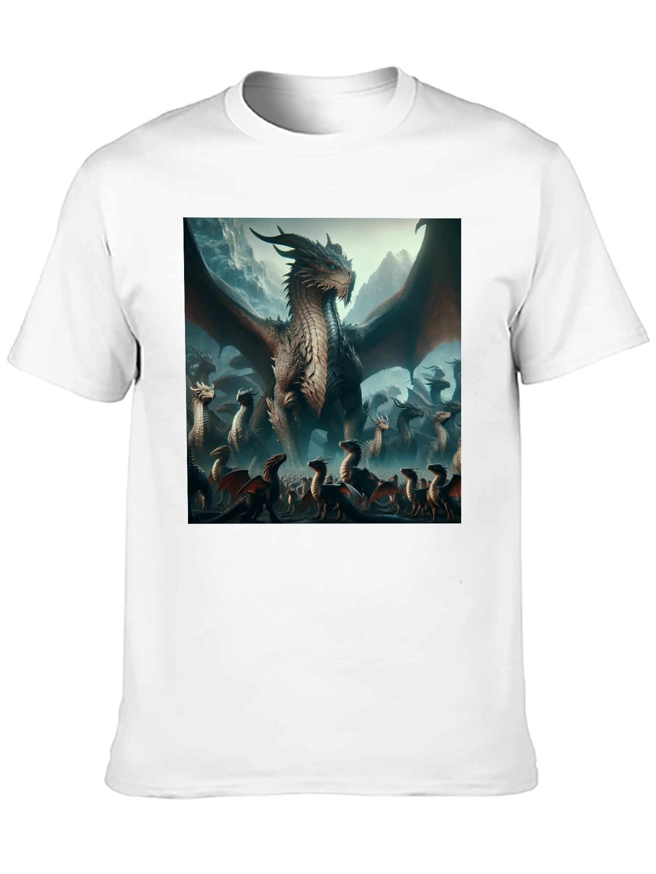 Dragon T-Shirt - Fantasy Art Graphic Tee