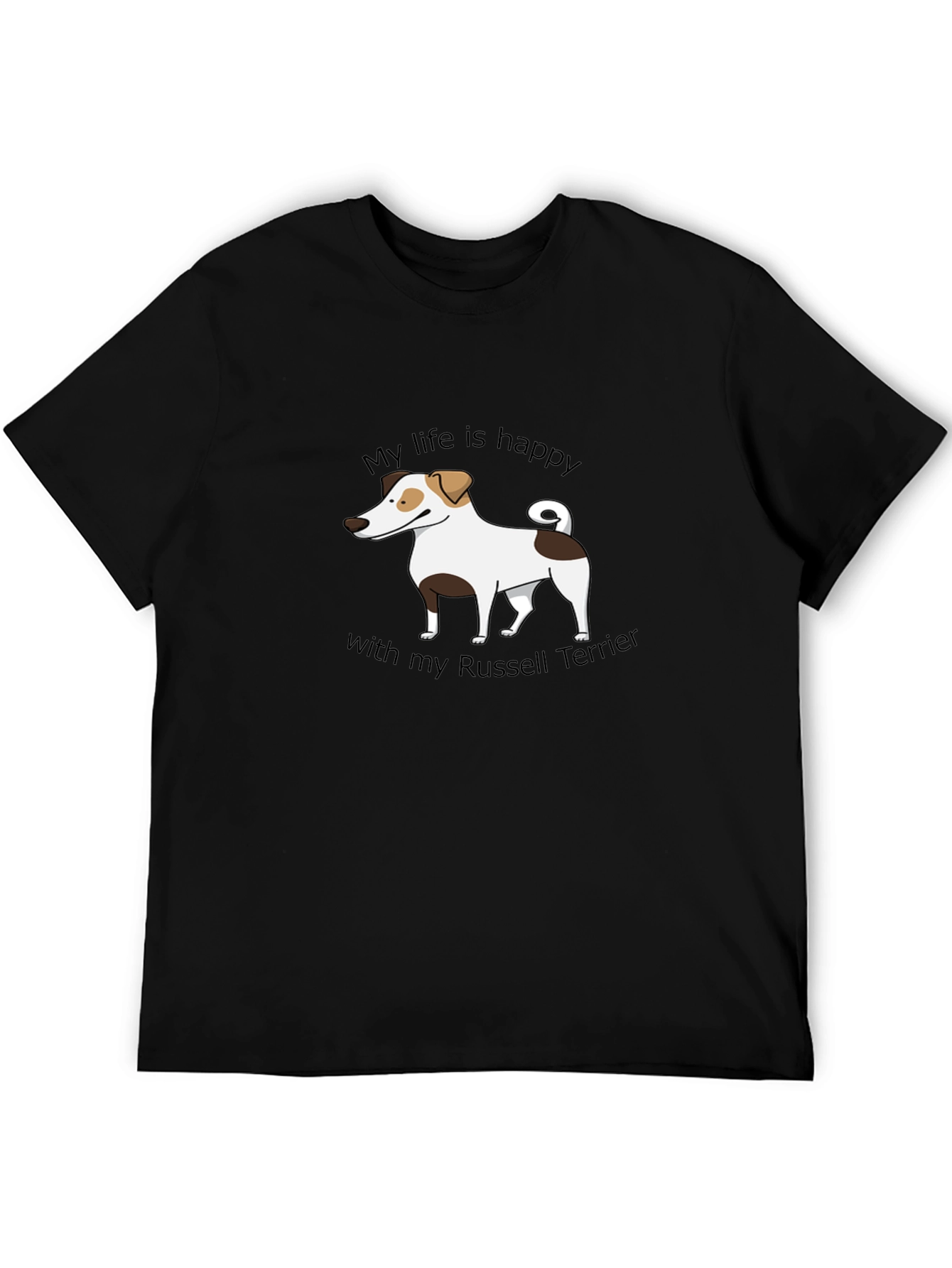 Happy Life Russell Terrier T-Shirt