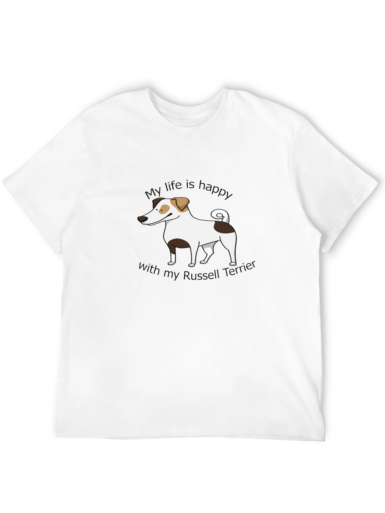 Happy Life Russell Terrier T-Shirt