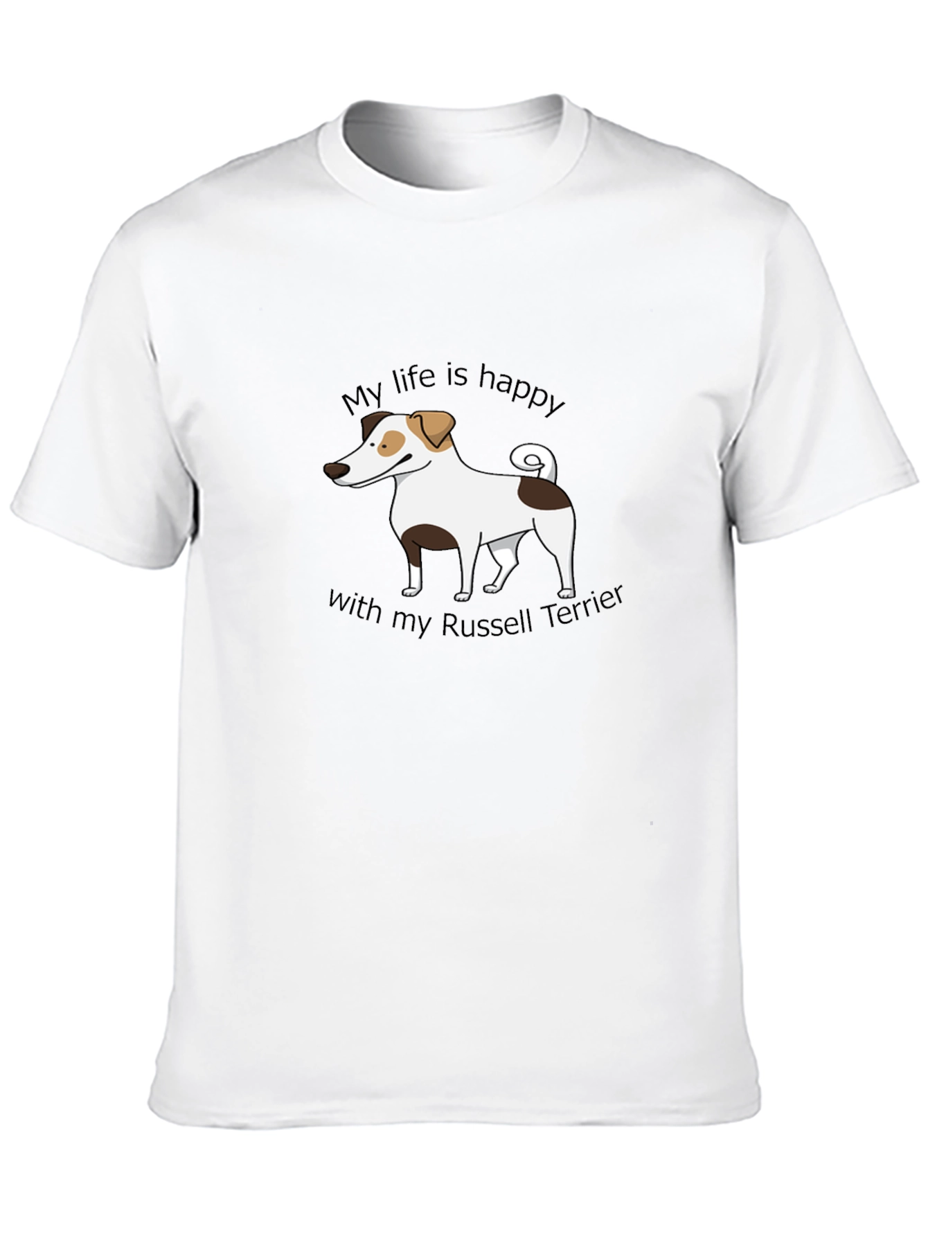 Happy Life Russell Terrier T-Shirt