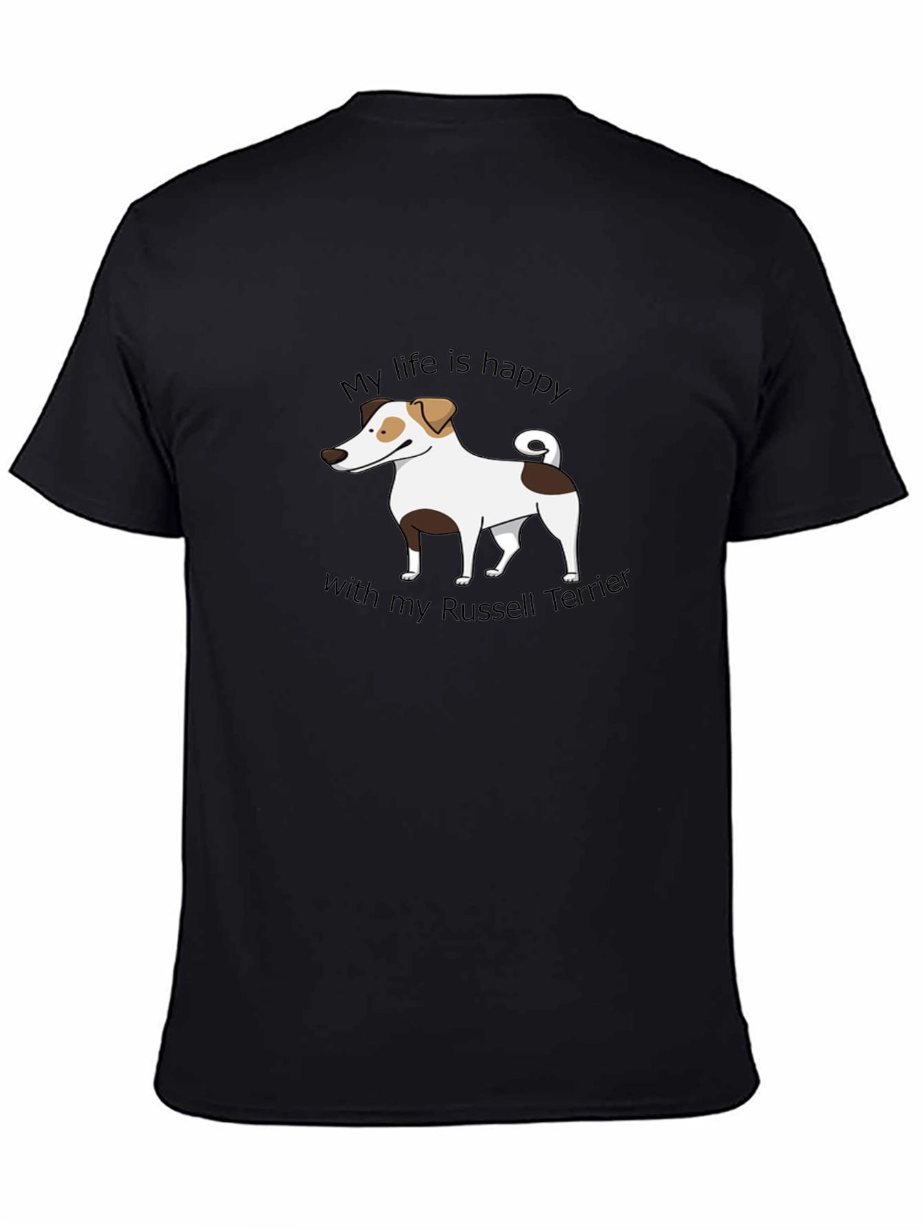 Happy Life Russell Terrier T-Shirt