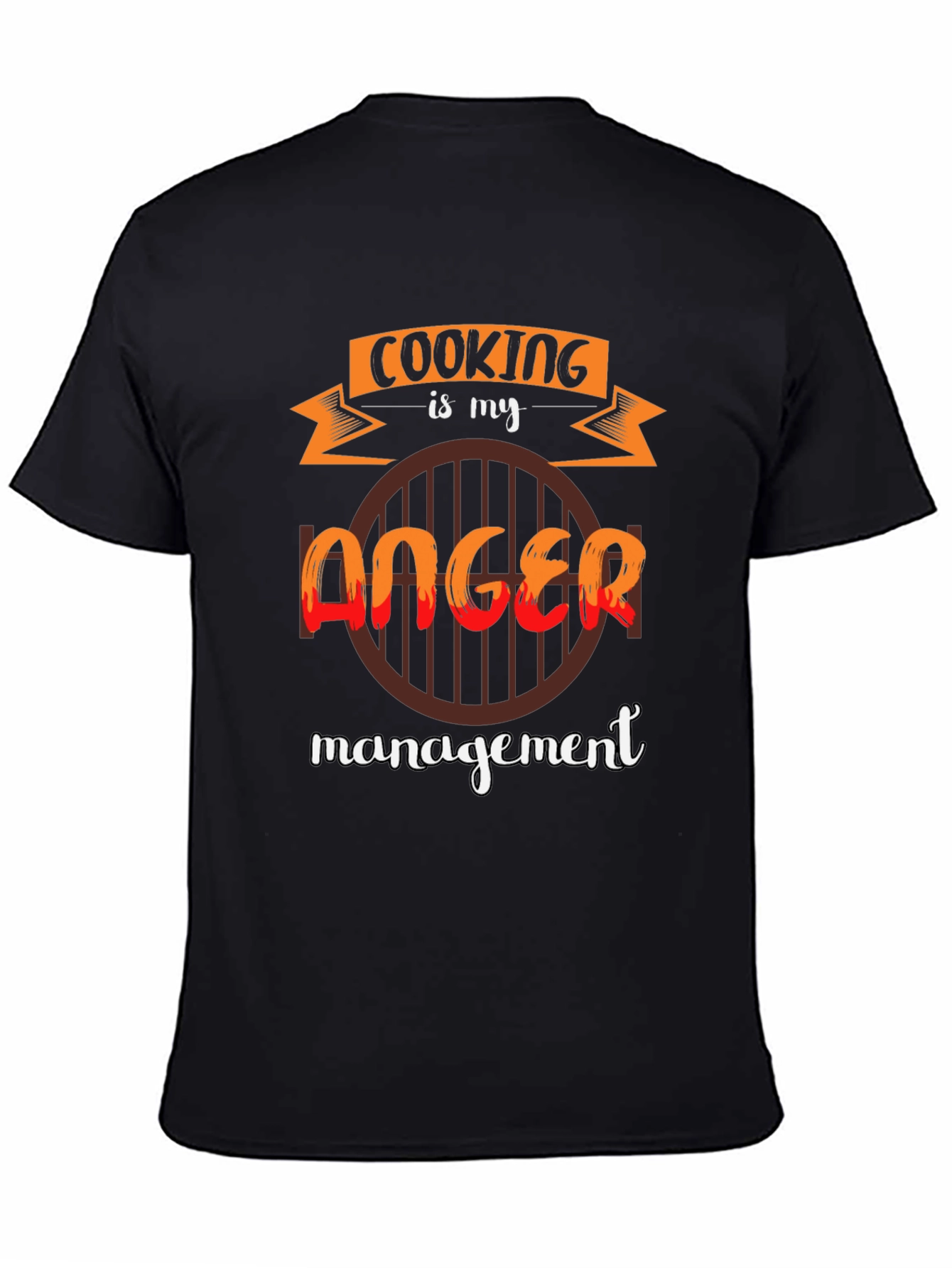 Cooking is my Anger Management T-Shirt BBQ Cookout
