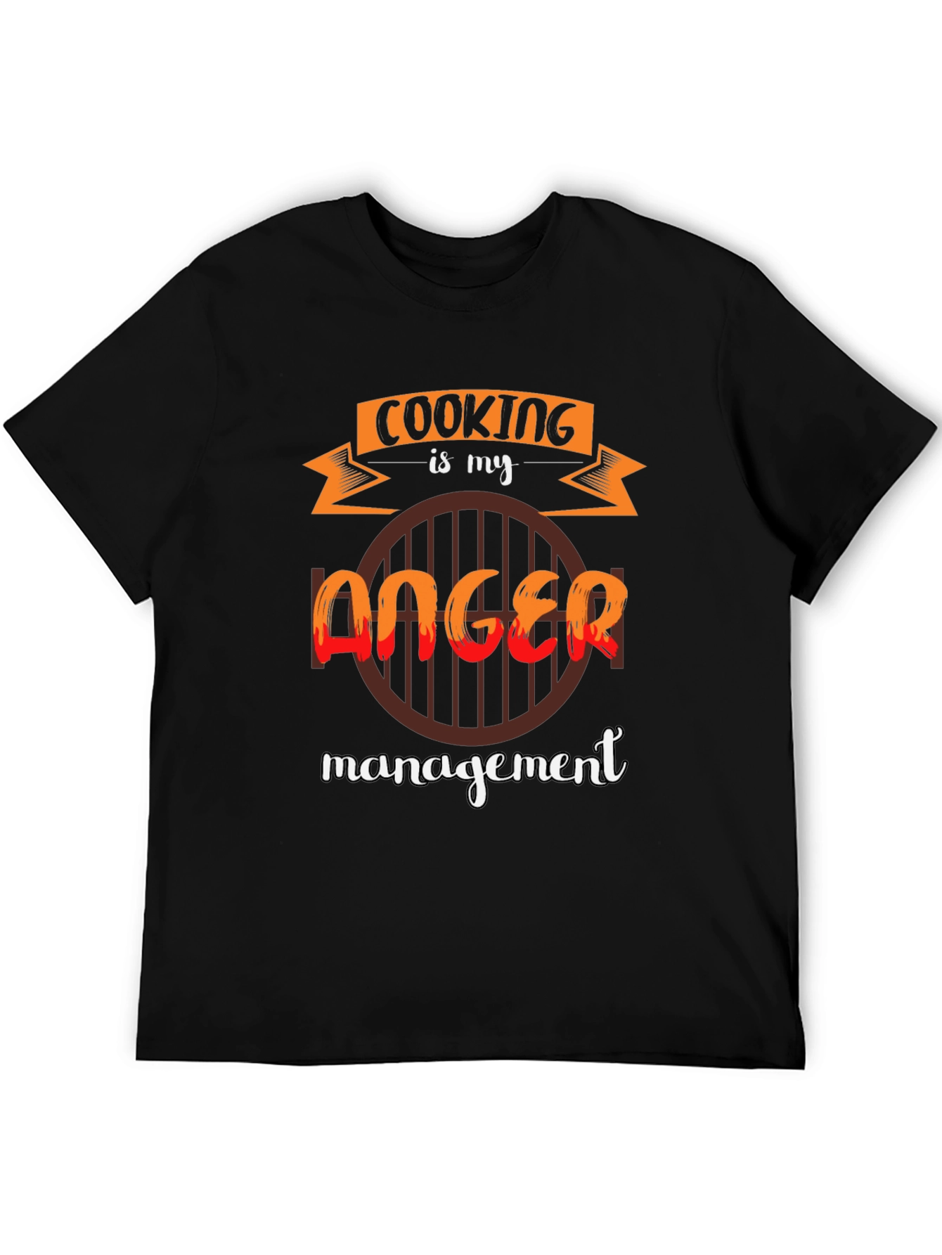 Cooking is my Anger Management T-Shirt BBQ Cookout