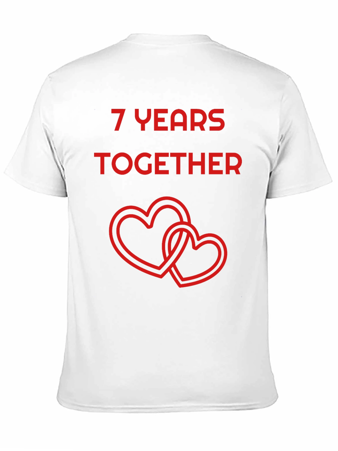 7 Years Together Anniversary T-Shirt