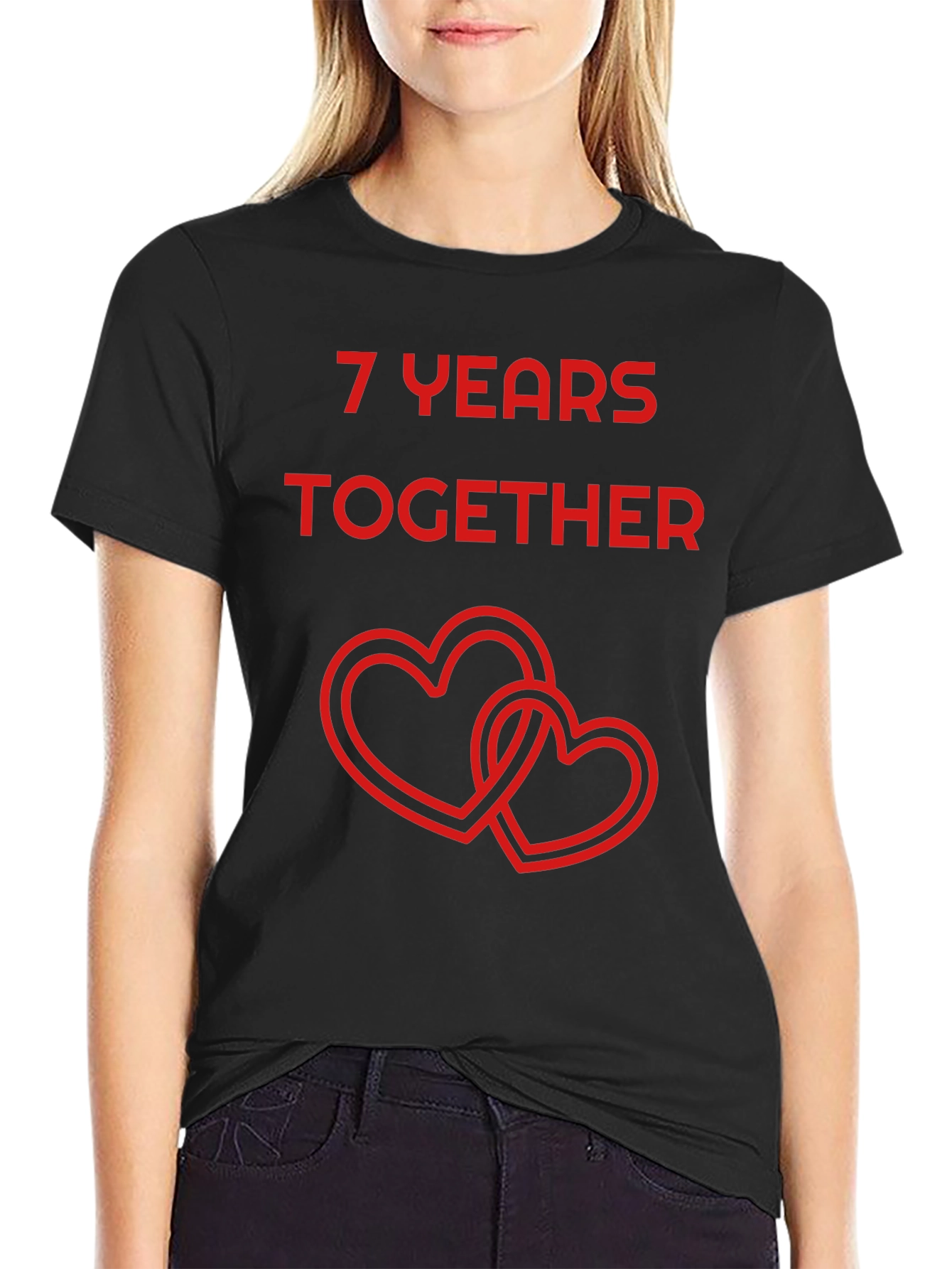 7 Years Together Anniversary T-Shirt