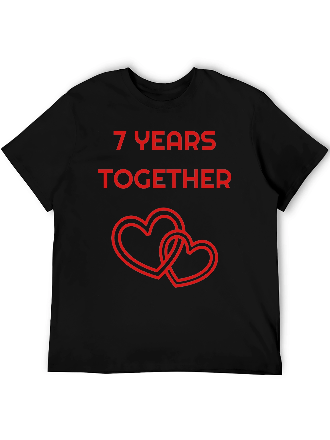 7 Years Together Anniversary T-Shirt