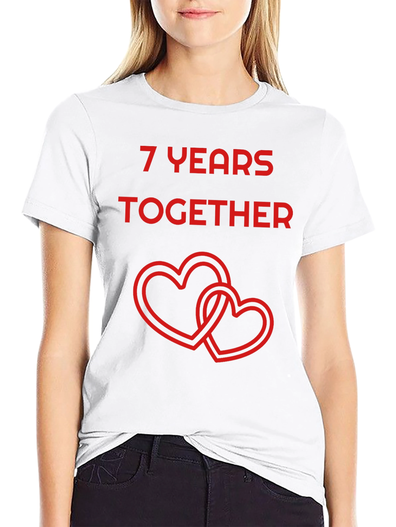 7 Years Together Anniversary T-Shirt