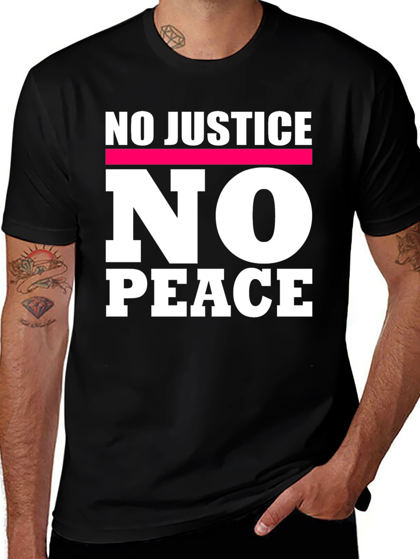 No Justice No Peace Graphic Tee