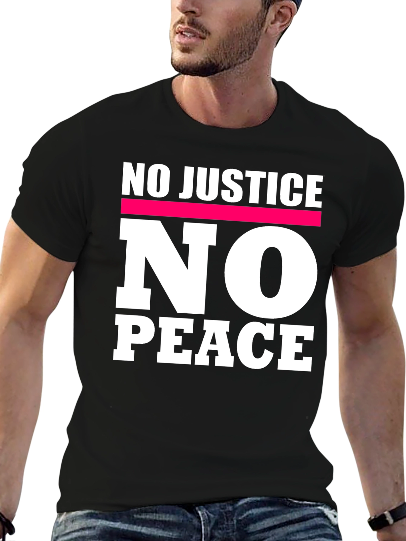 No Justice No Peace Graphic Tee