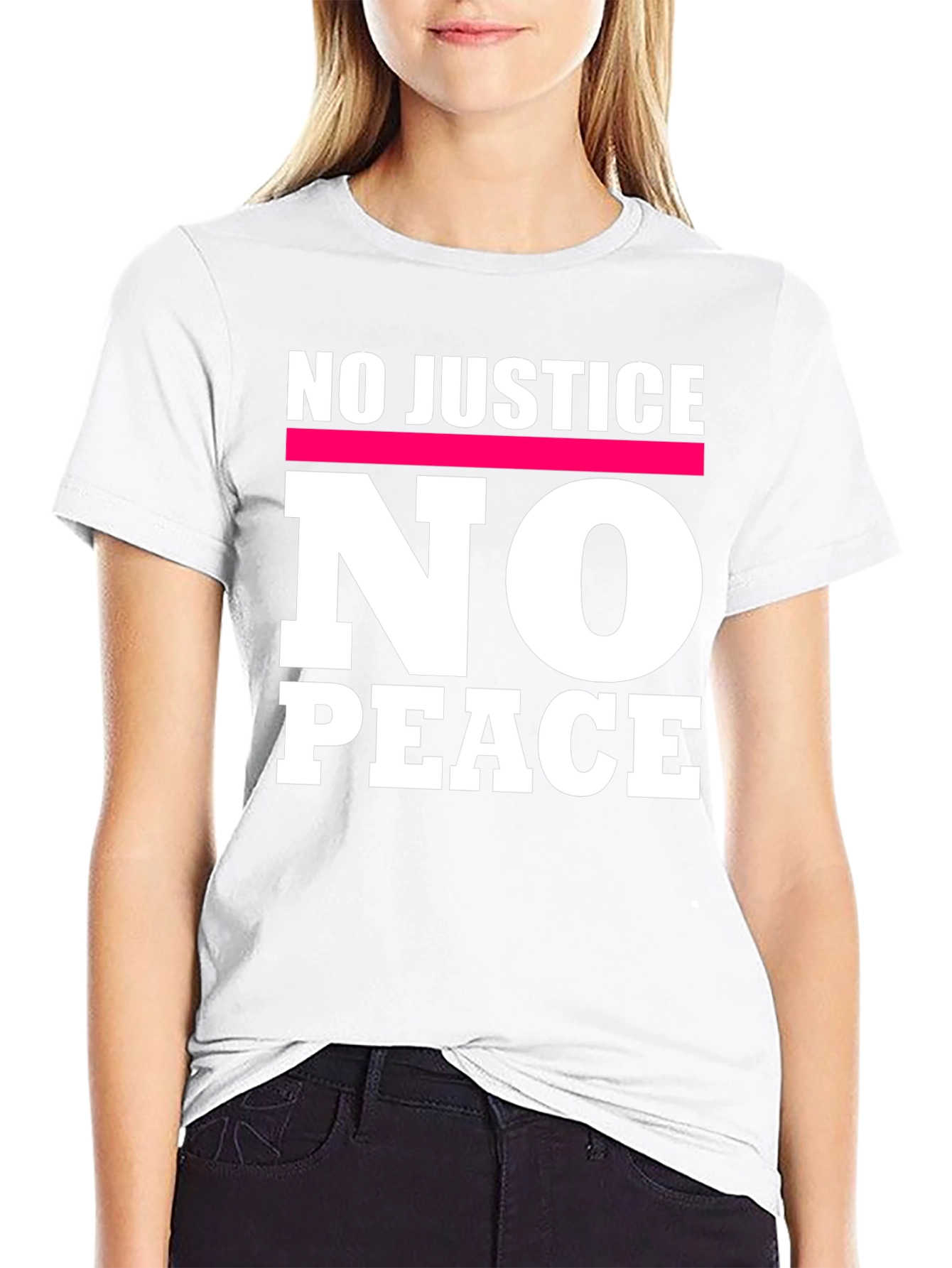 No Justice No Peace Graphic Tee