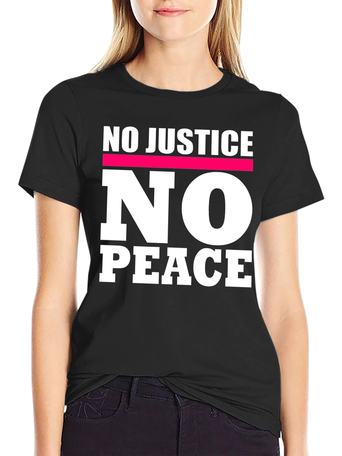 No Justice No Peace Graphic Tee
