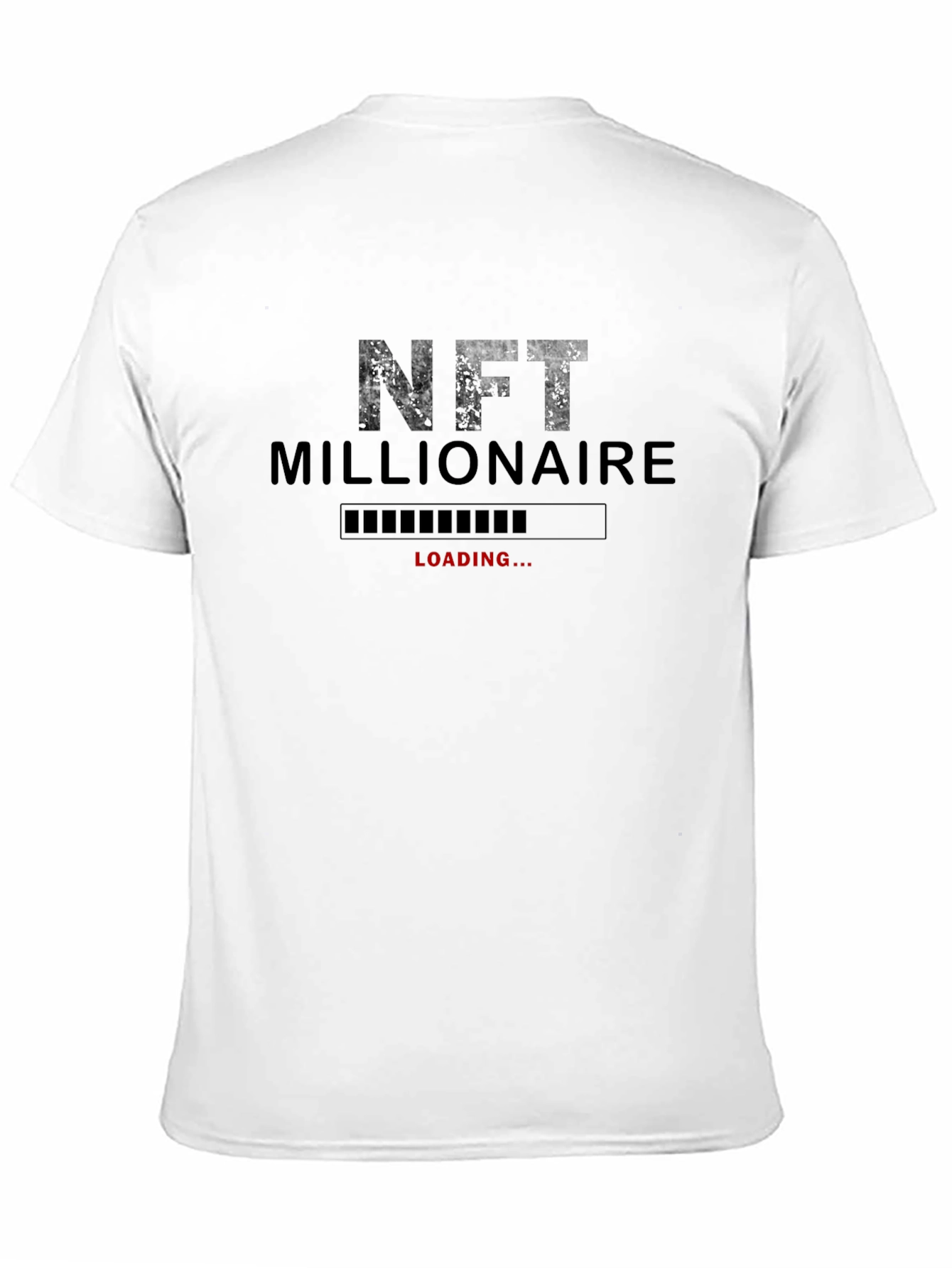 NFT Millionaire Loading Black T-Shirt