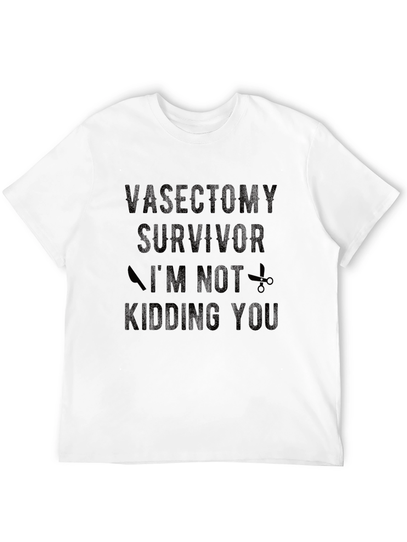 Vasectomy Survivor Graphic Tee