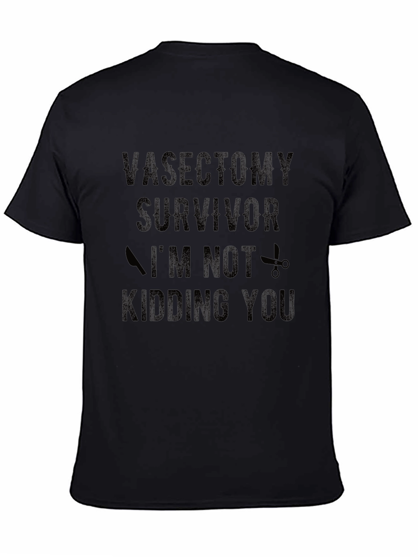 Vasectomy Survivor Graphic Tee