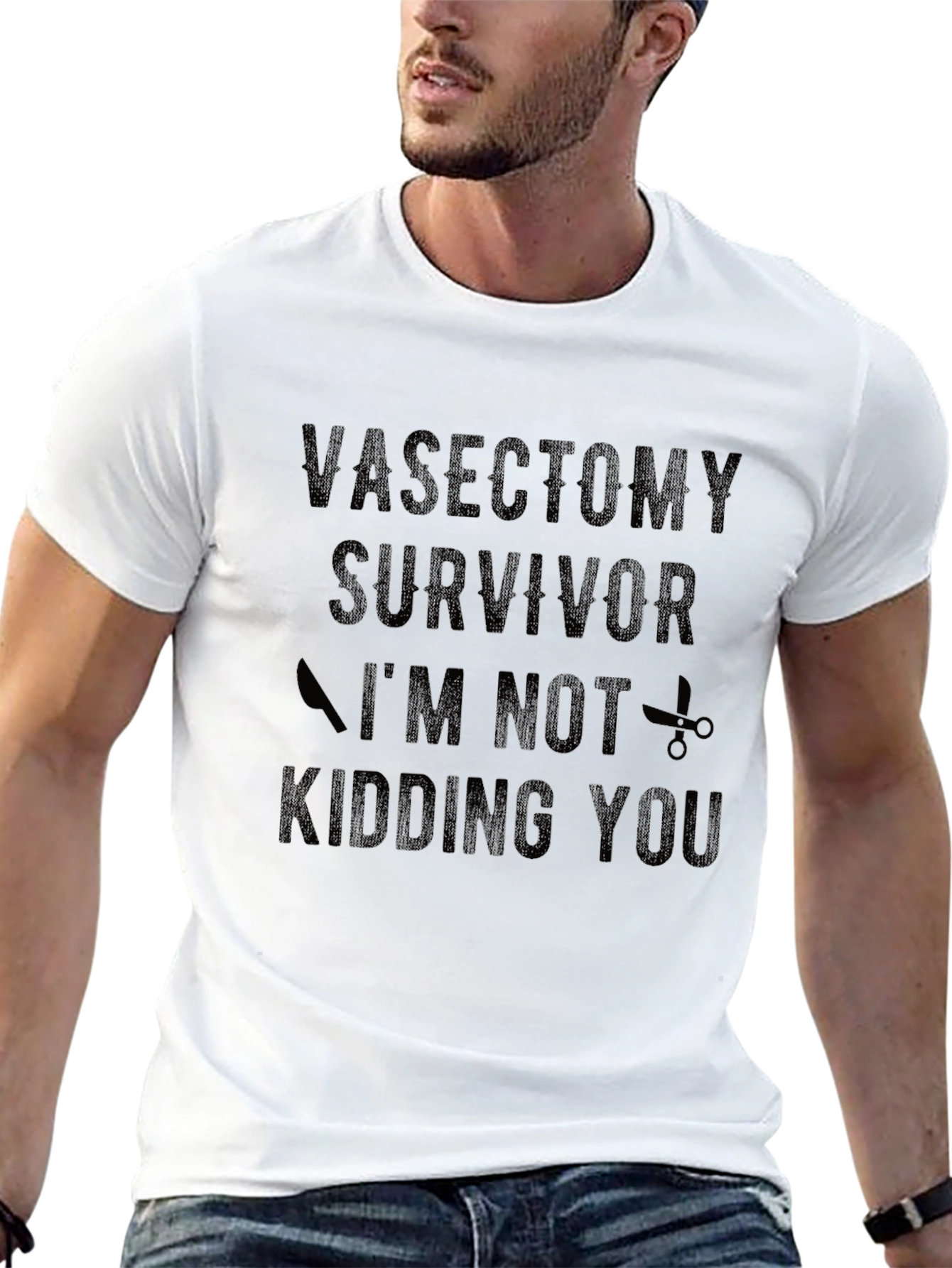 Vasectomy Survivor Graphic Tee