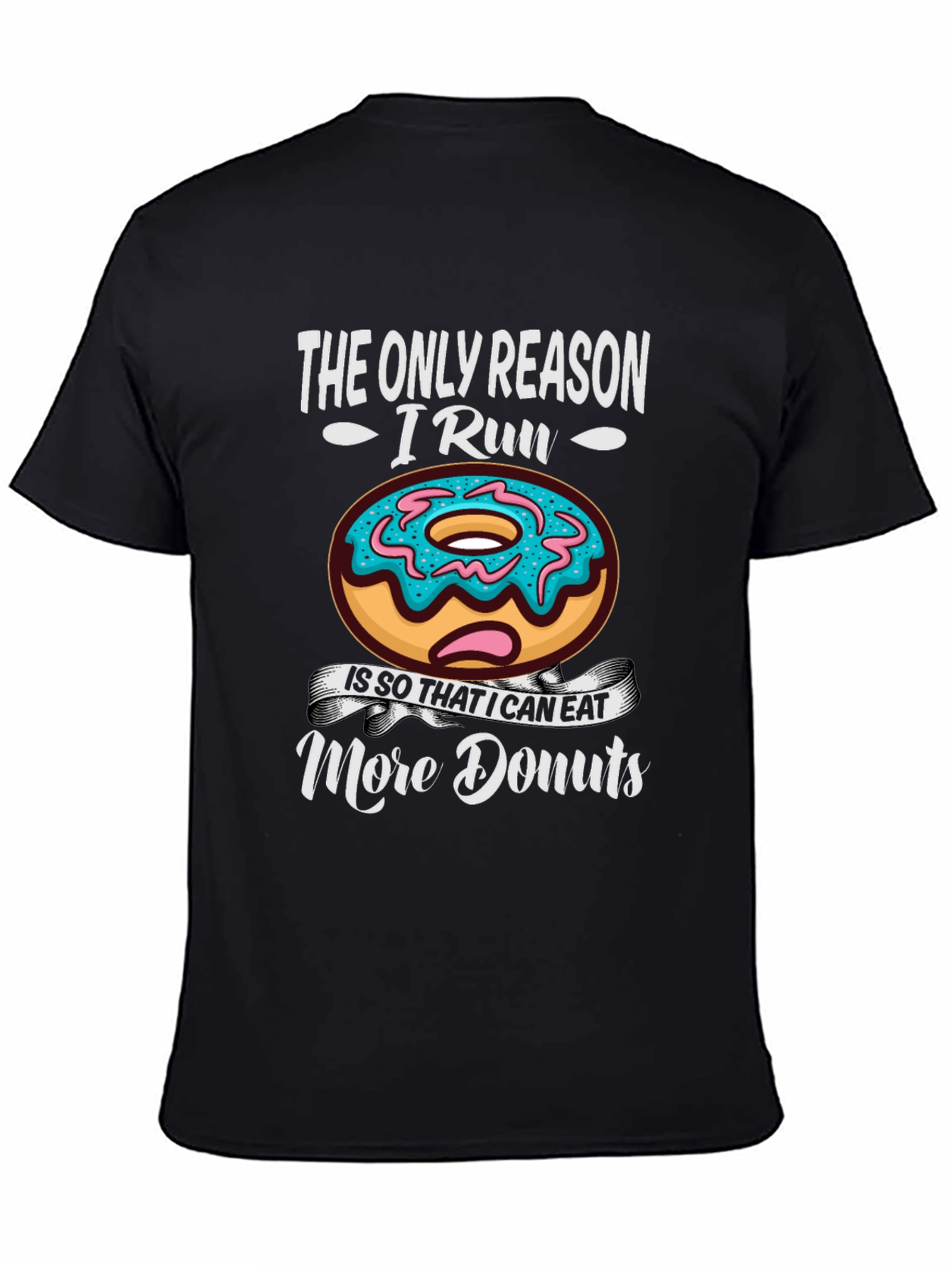 Funny Donut Run T-Shirt