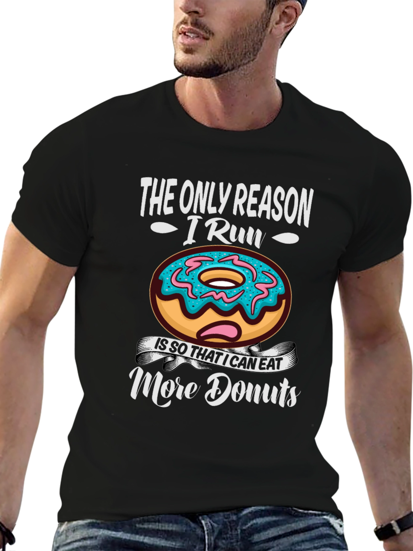 Funny Donut Run T-Shirt