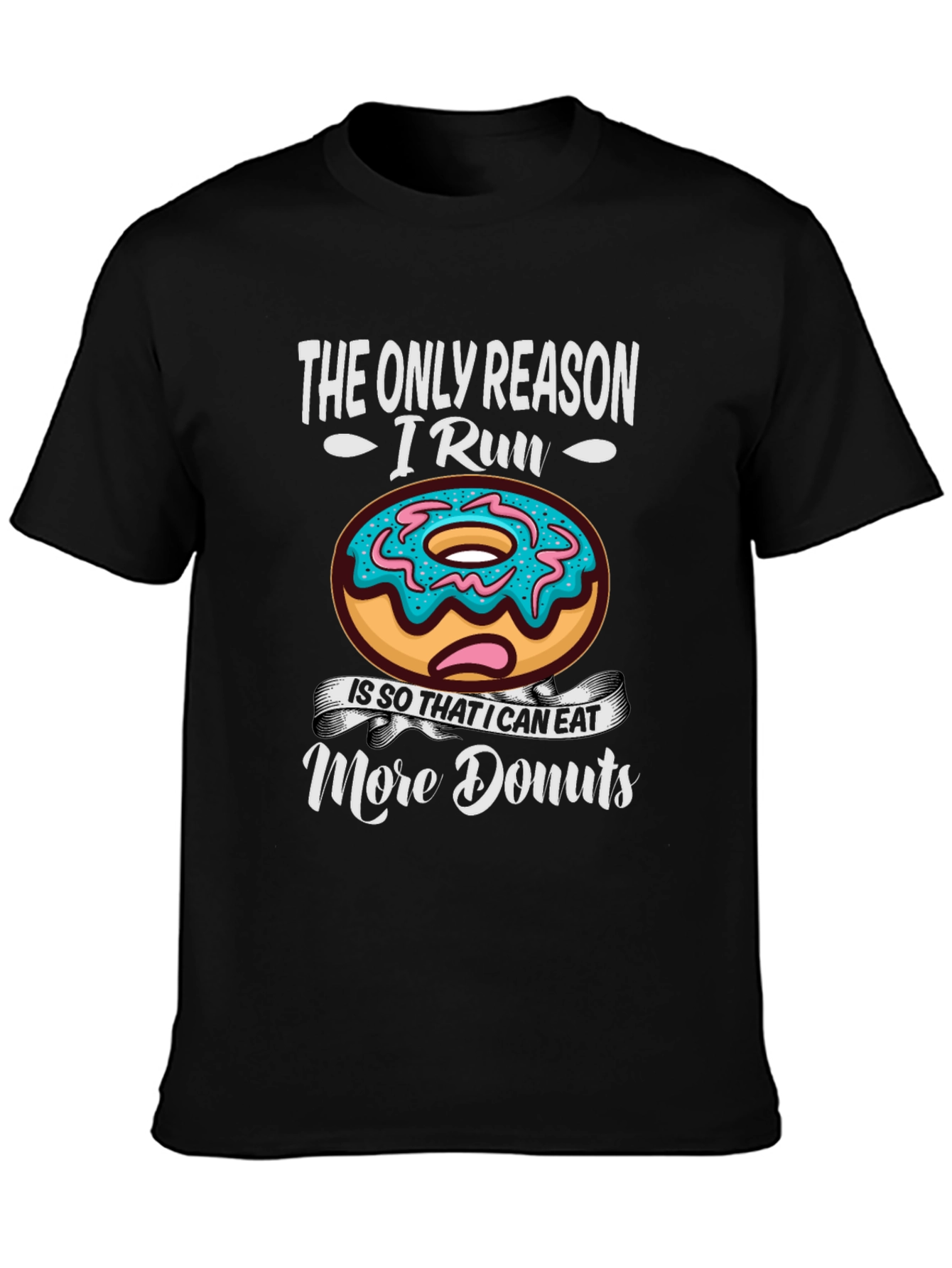 Funny Donut Run T-Shirt