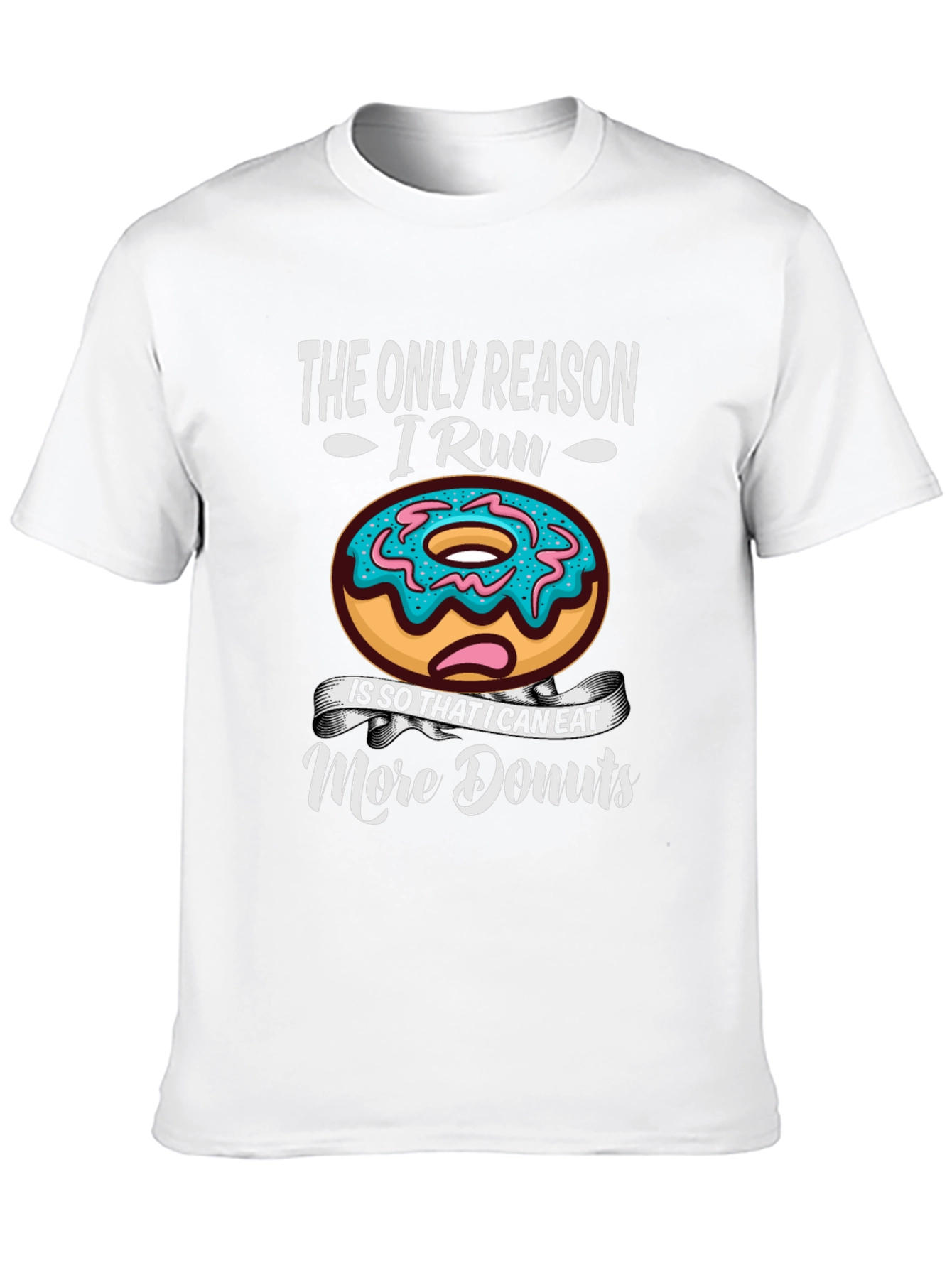 Funny Donut Run T-Shirt