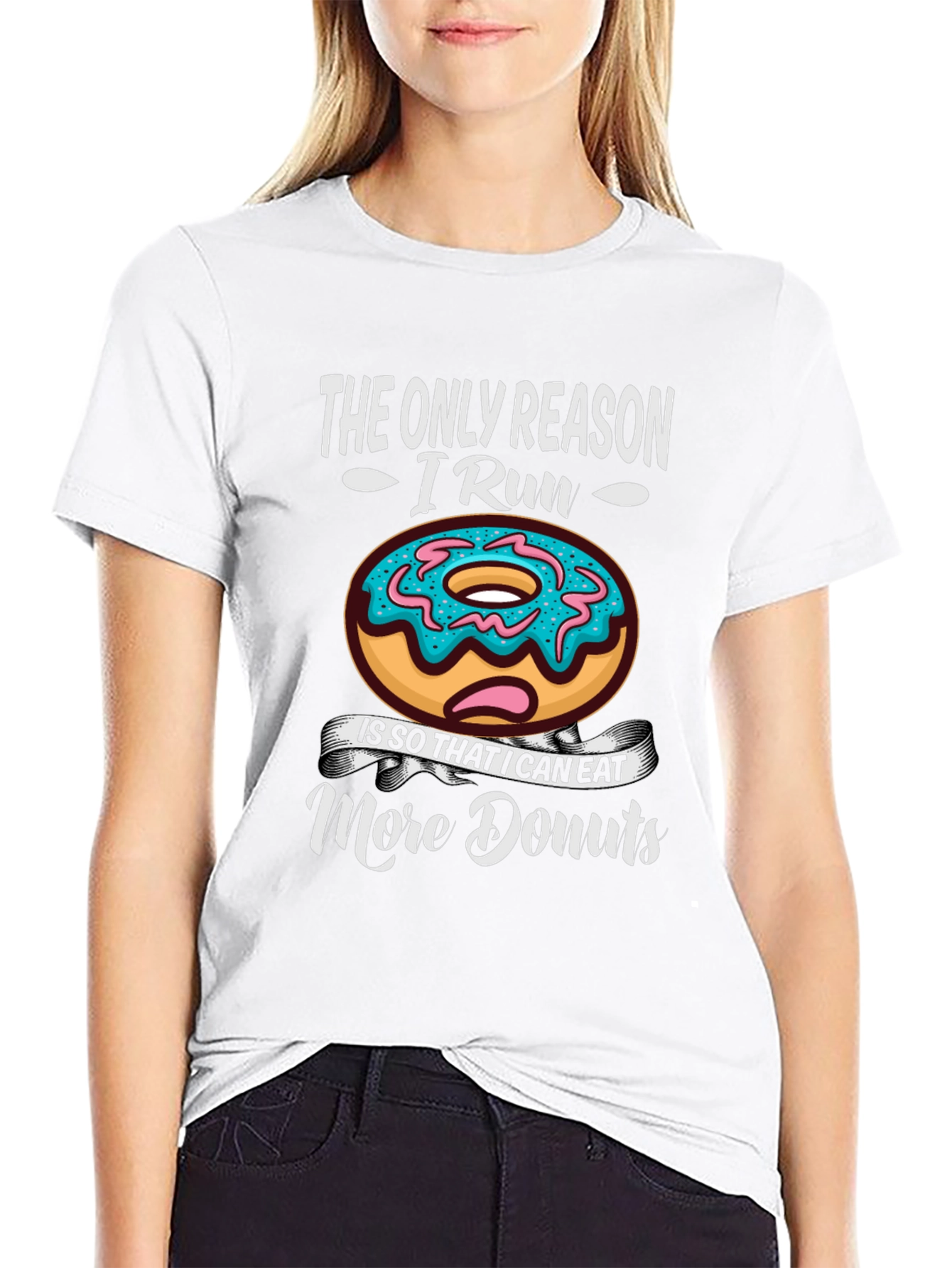 Funny Donut Run T-Shirt