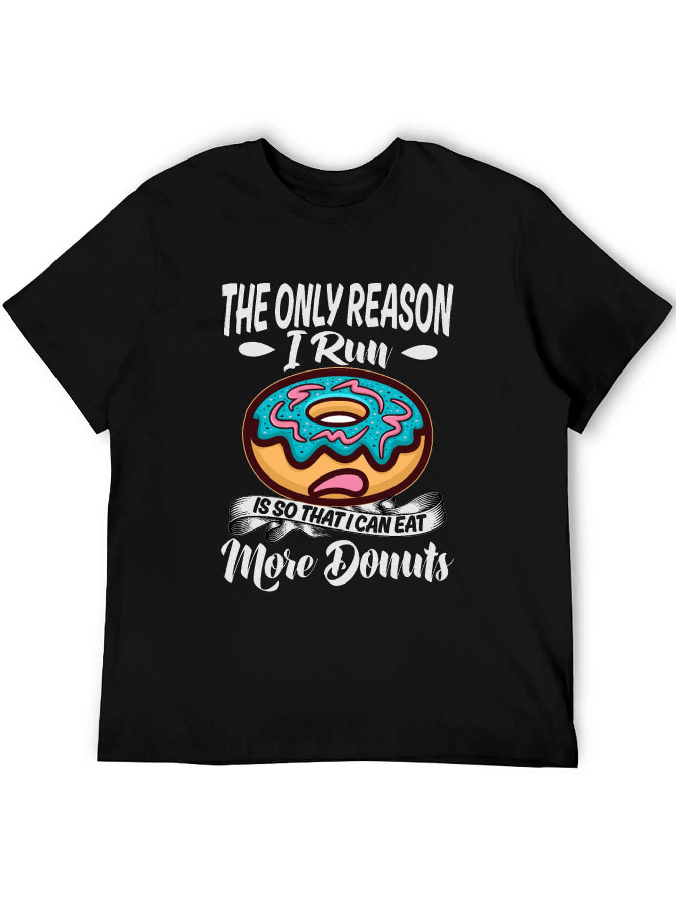 Funny Donut Run T-Shirt