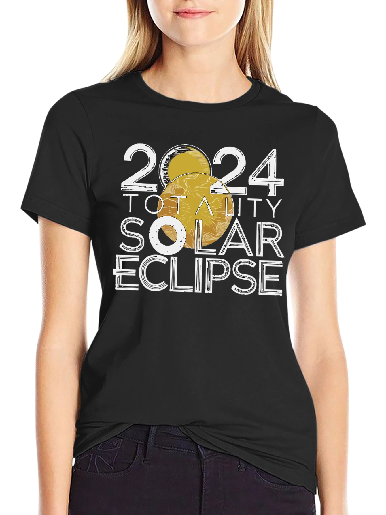 2024 Total Solar Eclipse Graphic Tee