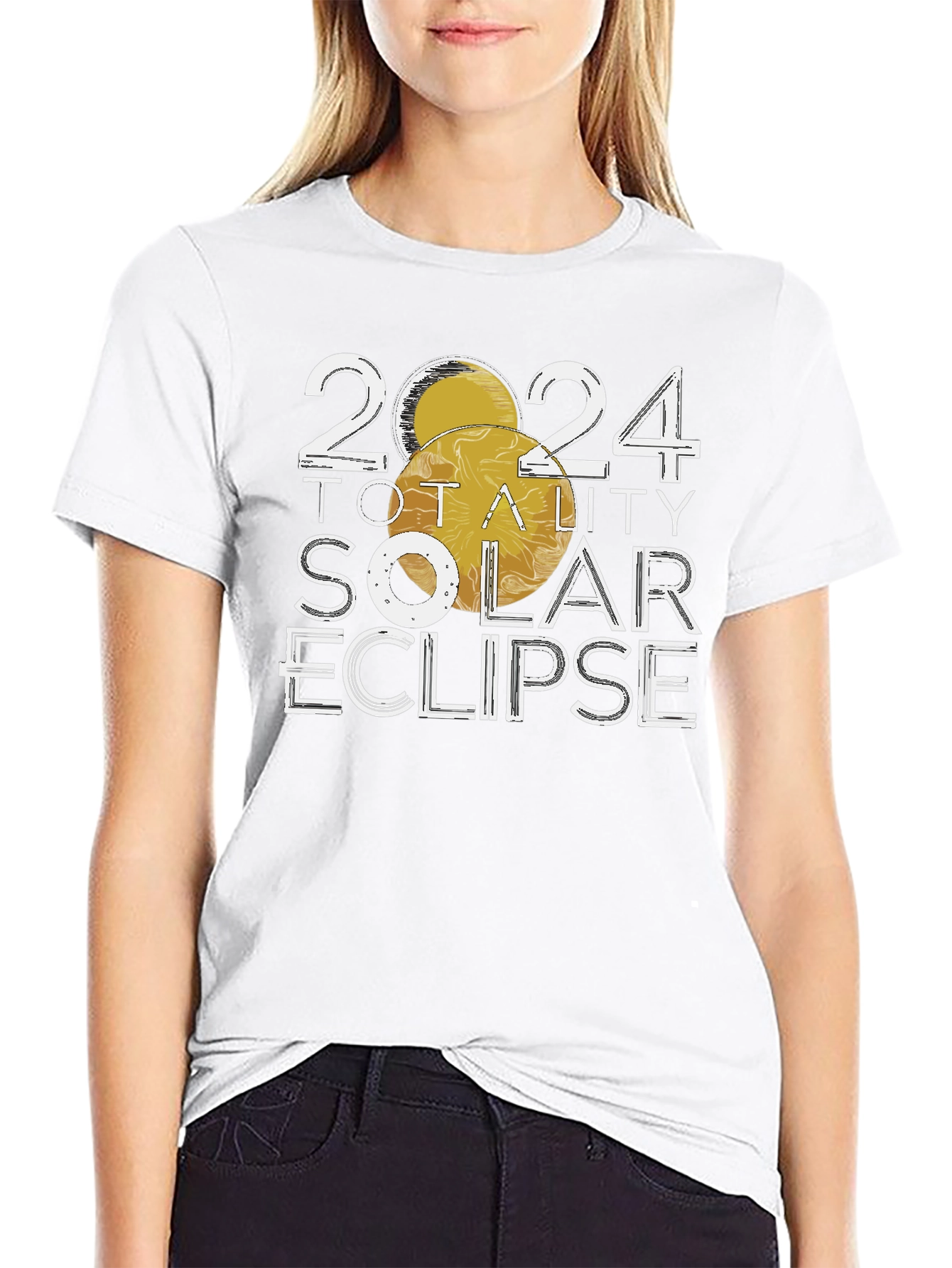 2024 Total Solar Eclipse Graphic Tee
