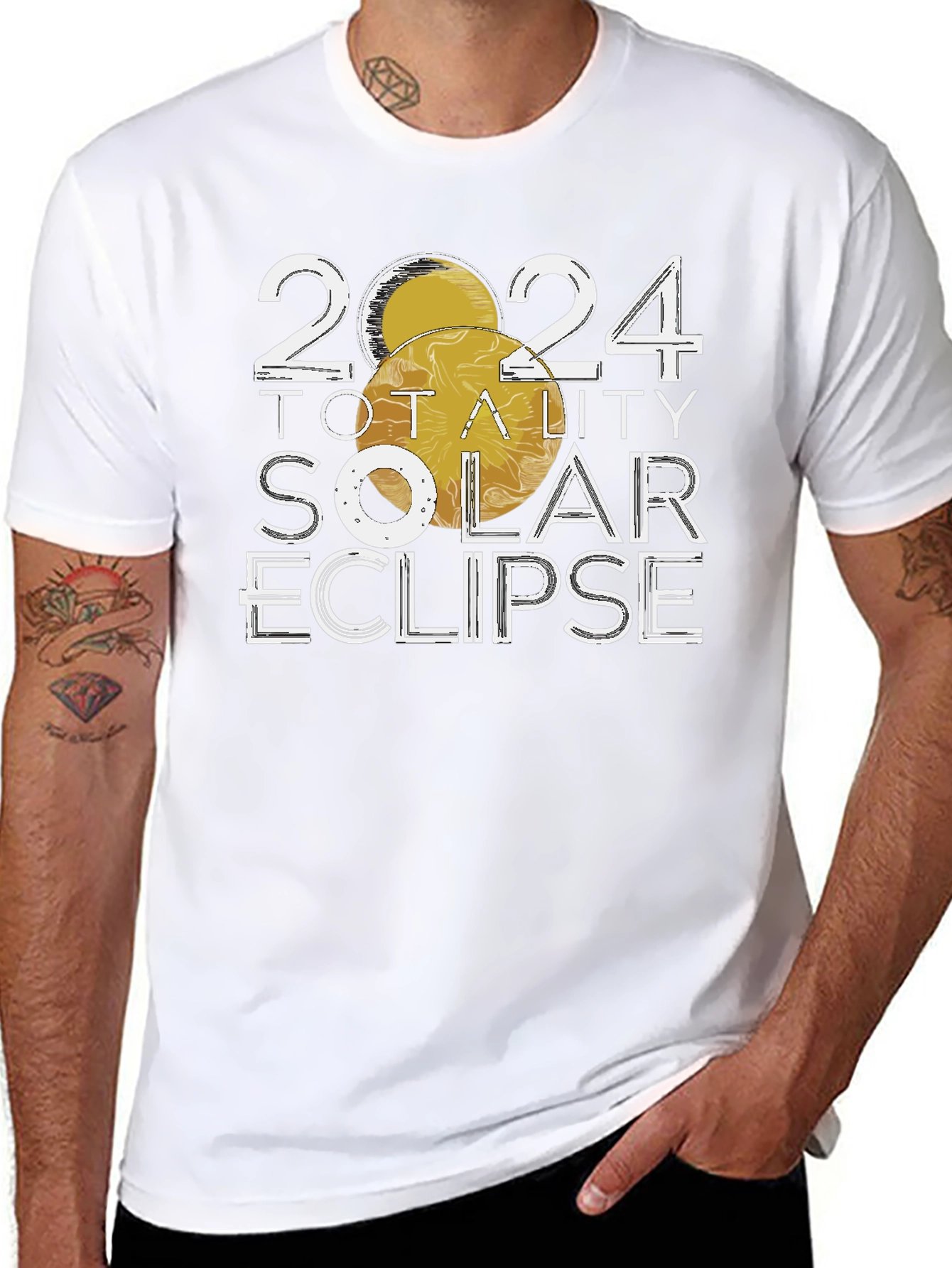 2024 Total Solar Eclipse Graphic Tee