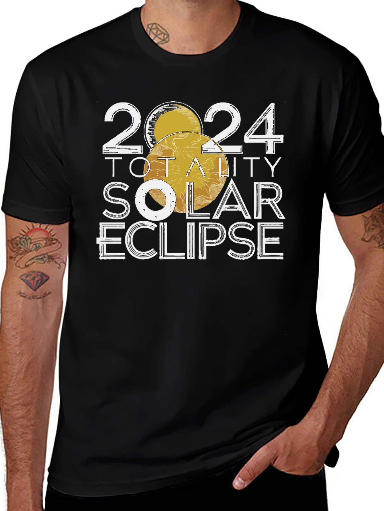 2024 Total Solar Eclipse Graphic Tee