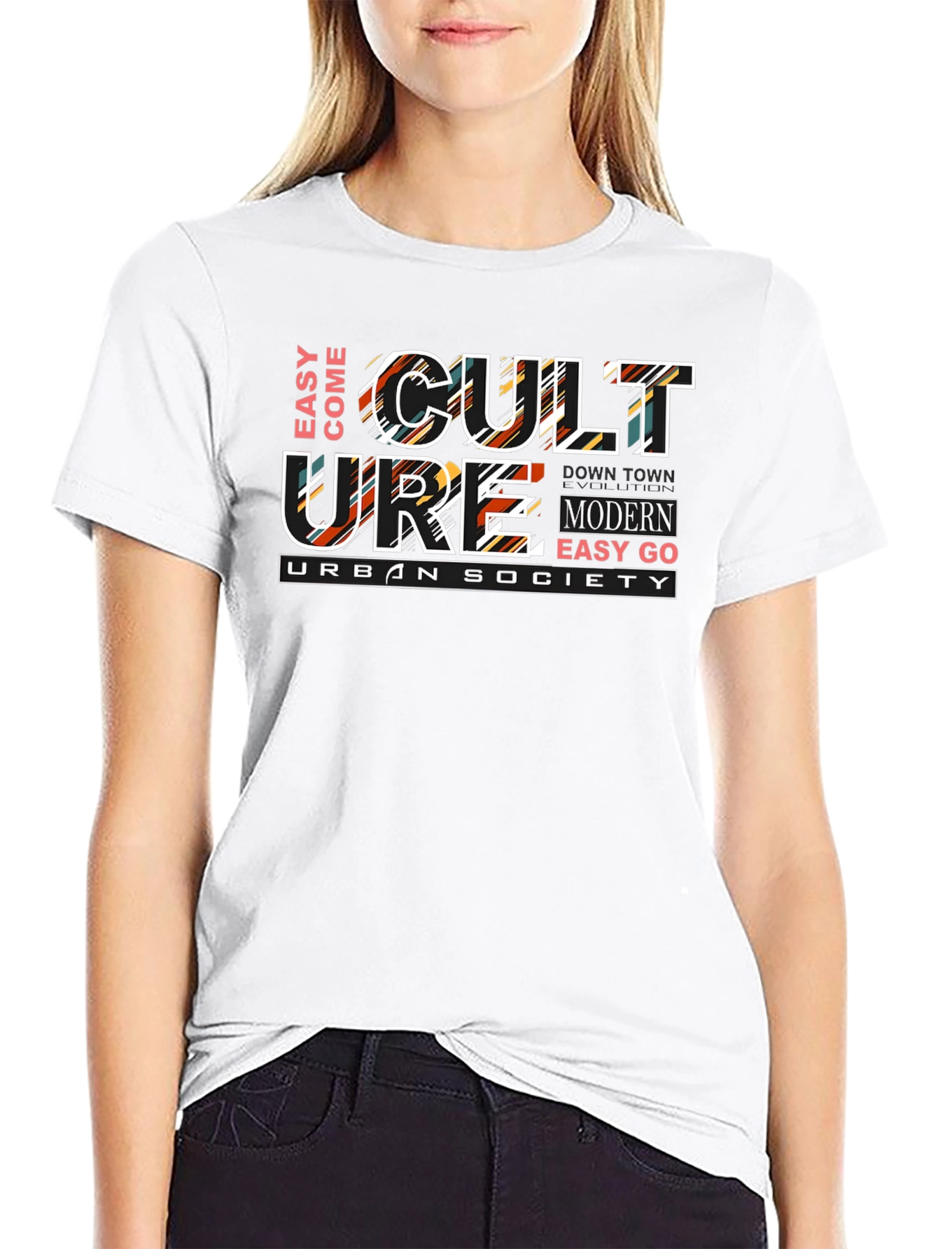 Urban Culture Graphic T-Shirt