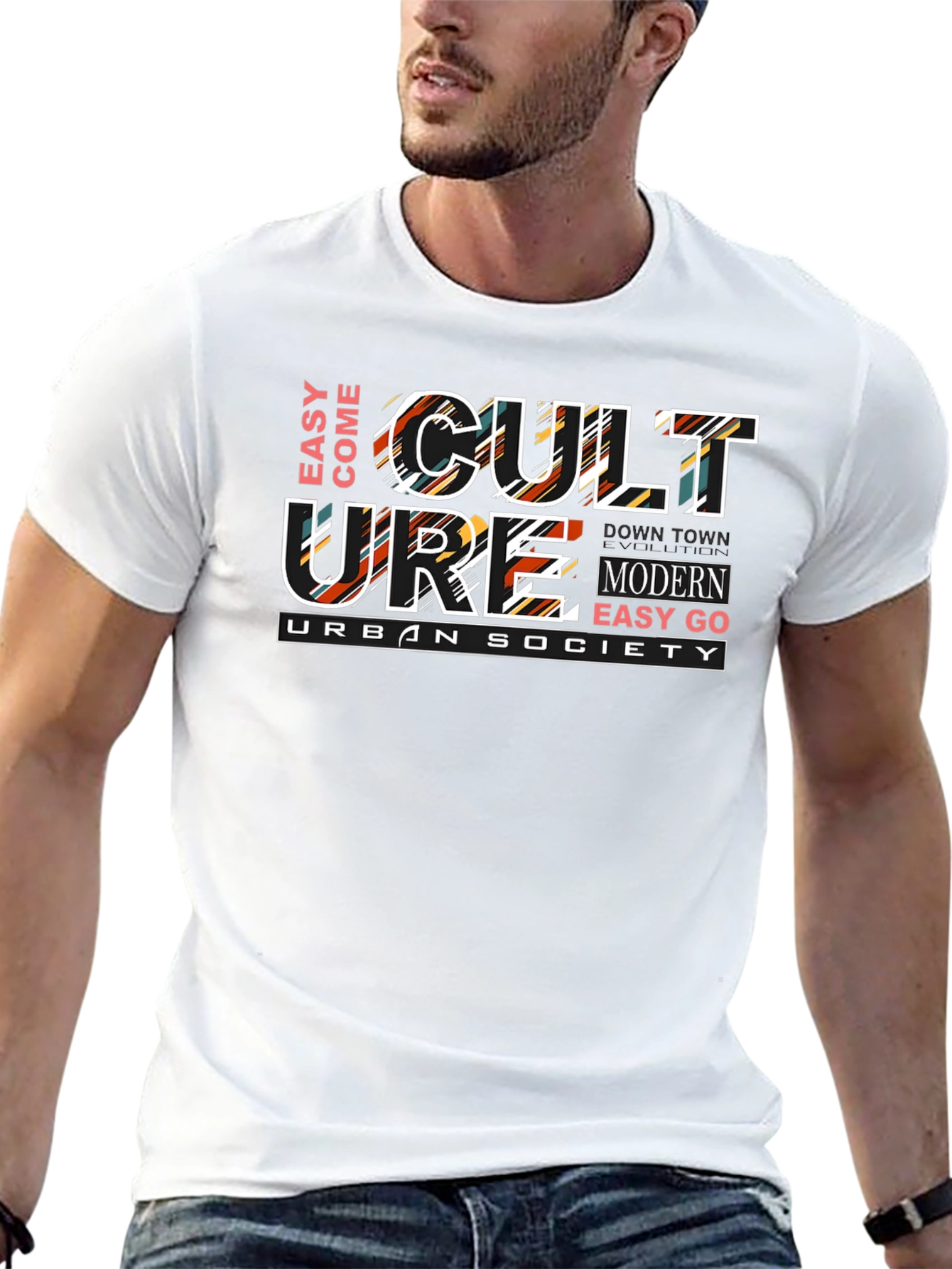 Urban Culture Graphic T-Shirt