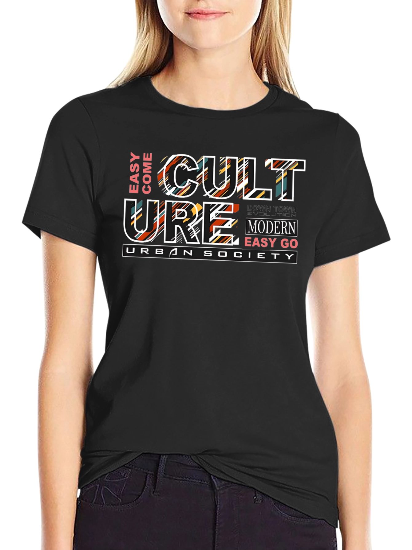Urban Culture Graphic T-Shirt