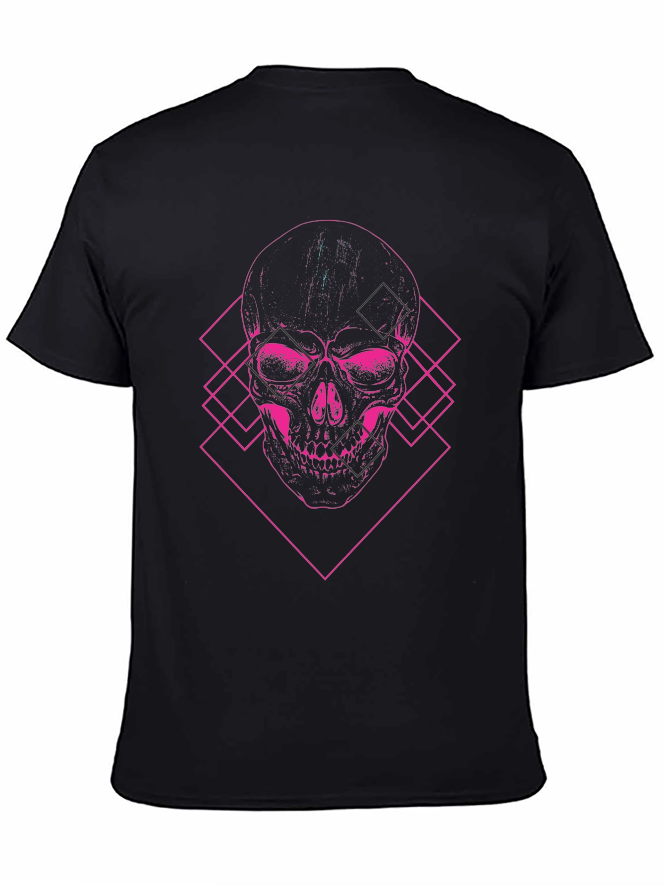 Skull Graphic Tee - Mens Black T-Shirt