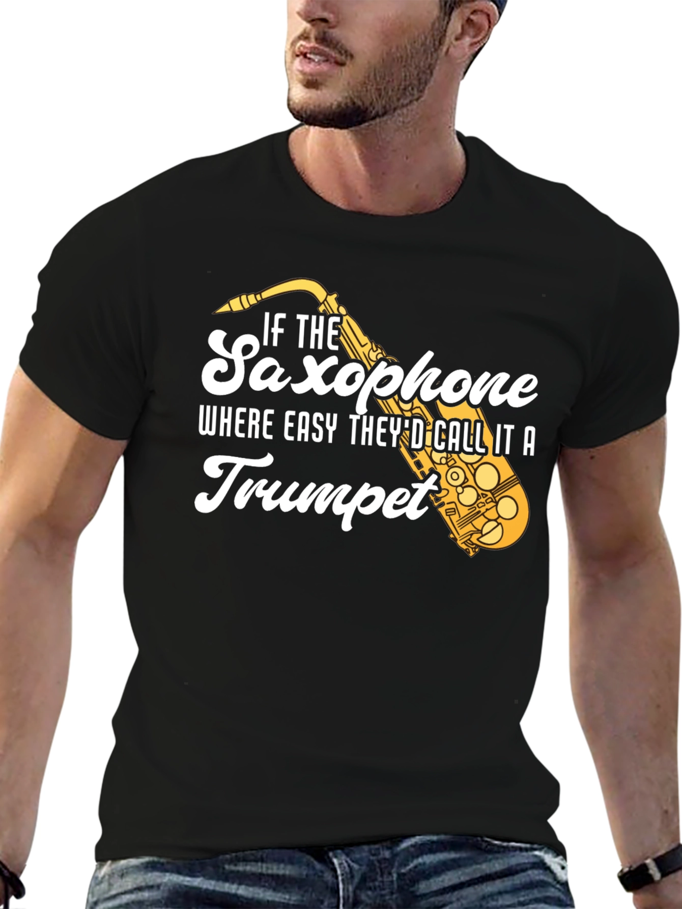 Saxophone T-Shirt - Funny Musician Tee