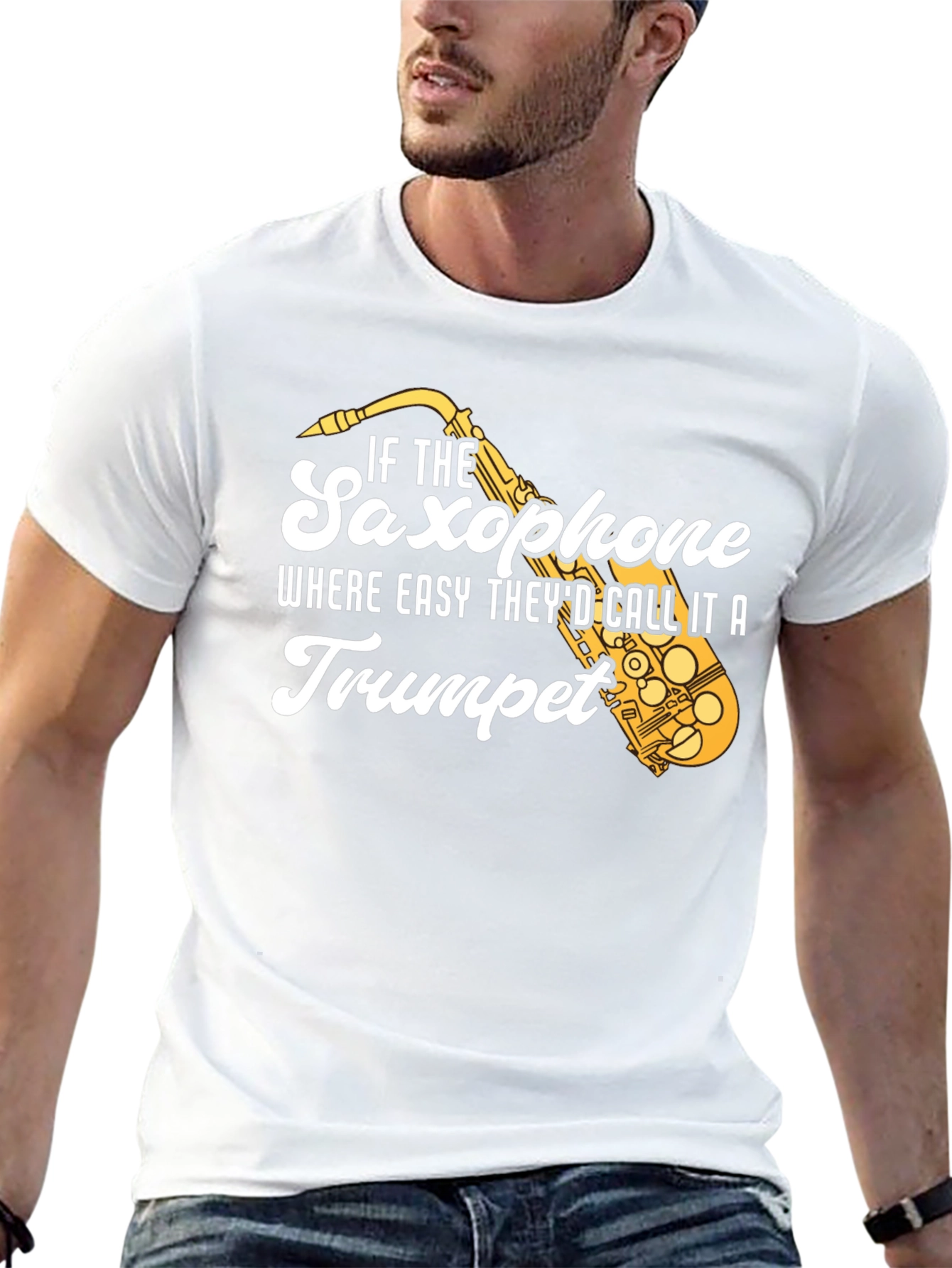 Saxophone T-Shirt - Funny Musician Tee