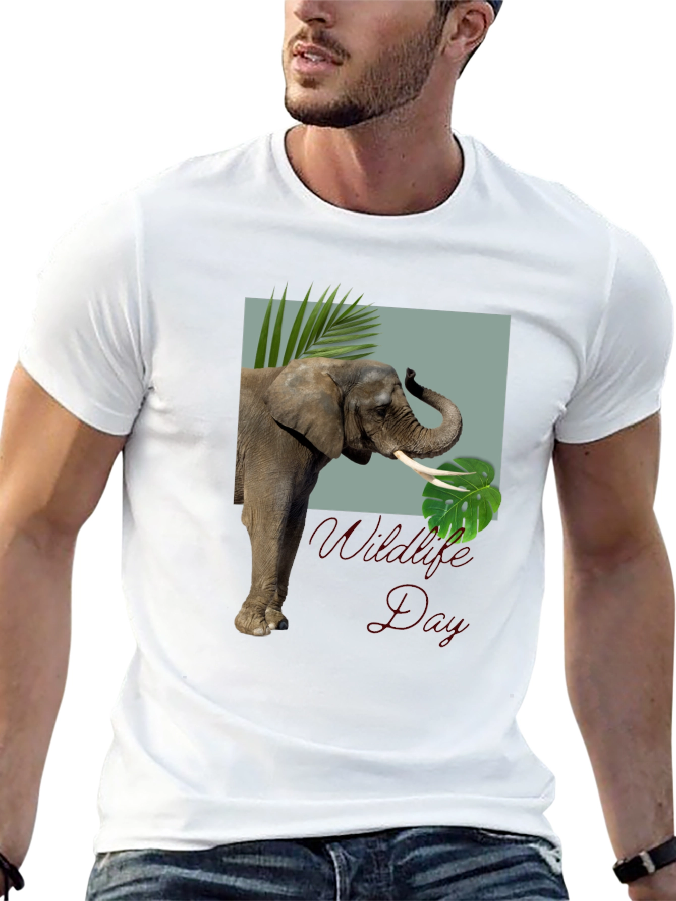 Wildlife Day Elephant T-Shirt