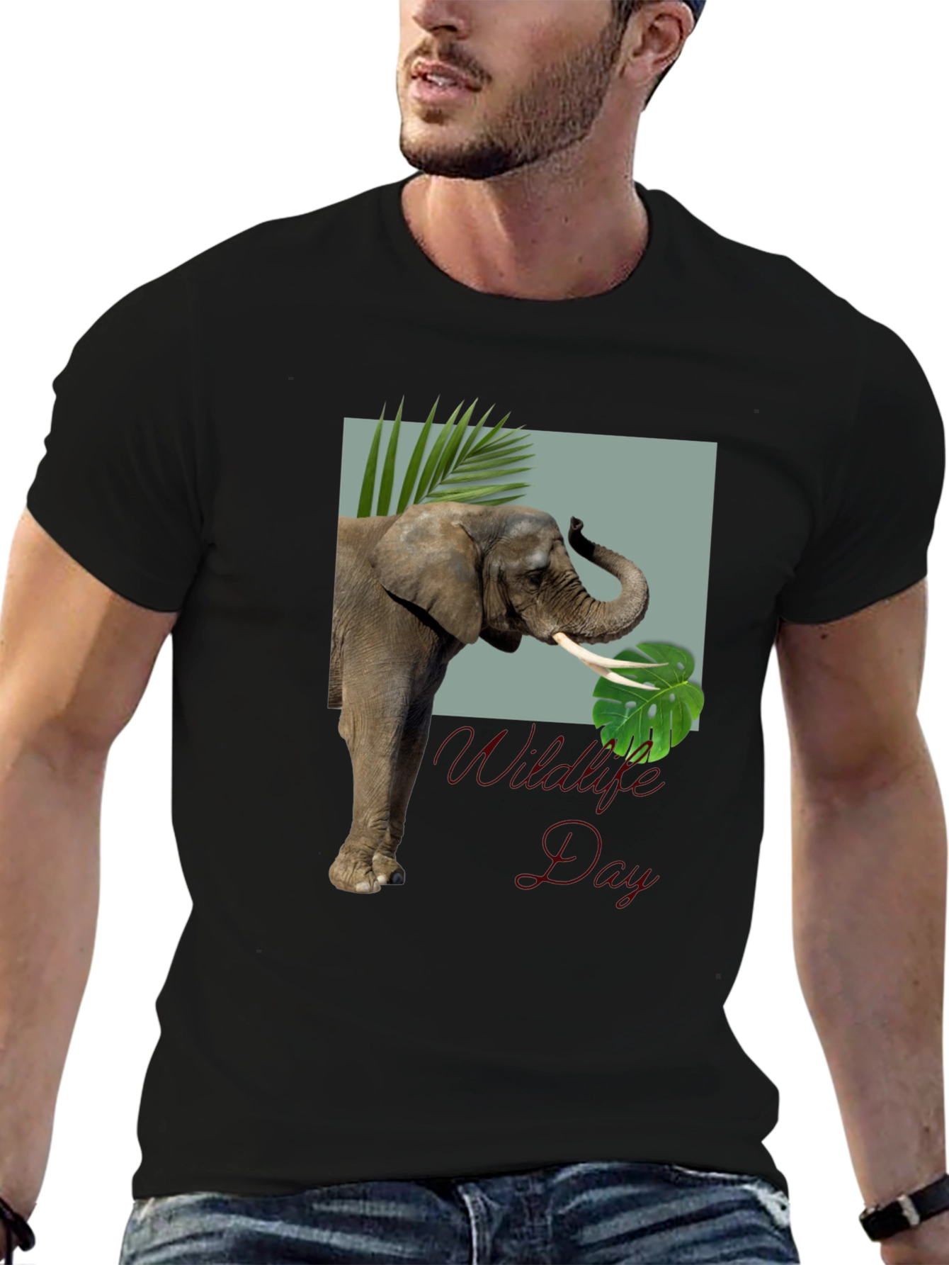 Wildlife Day Elephant T-Shirt