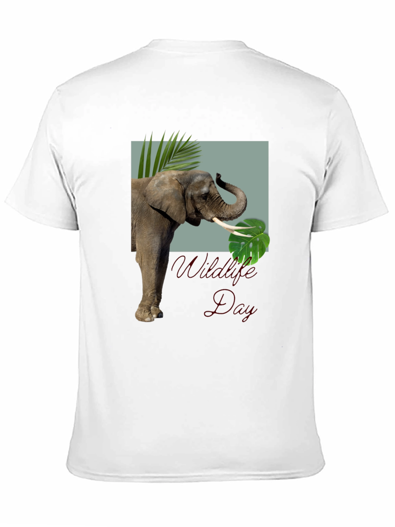 Wildlife Day Elephant T-Shirt