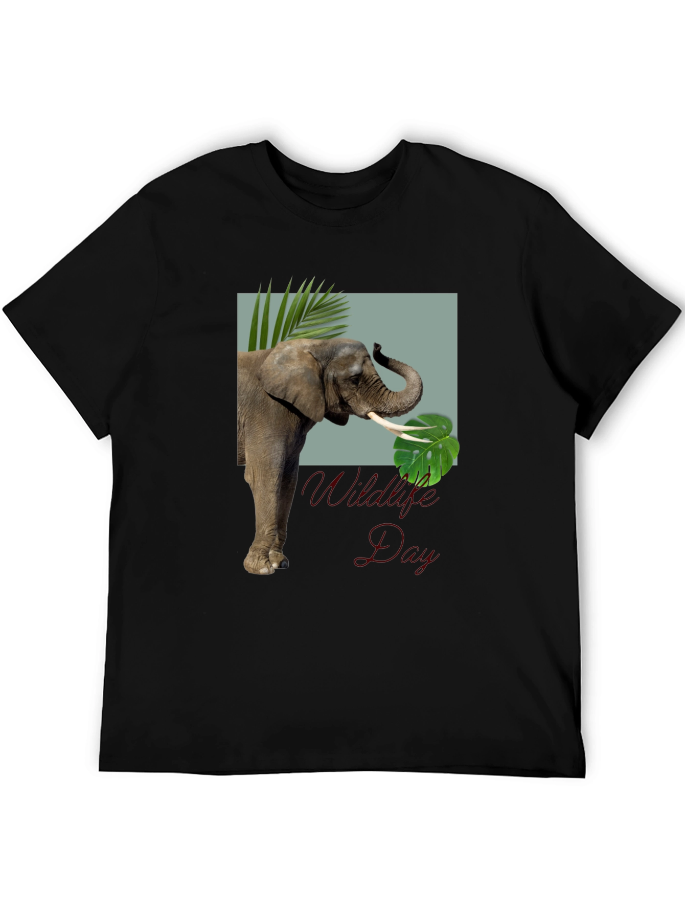 Wildlife Day Elephant T-Shirt