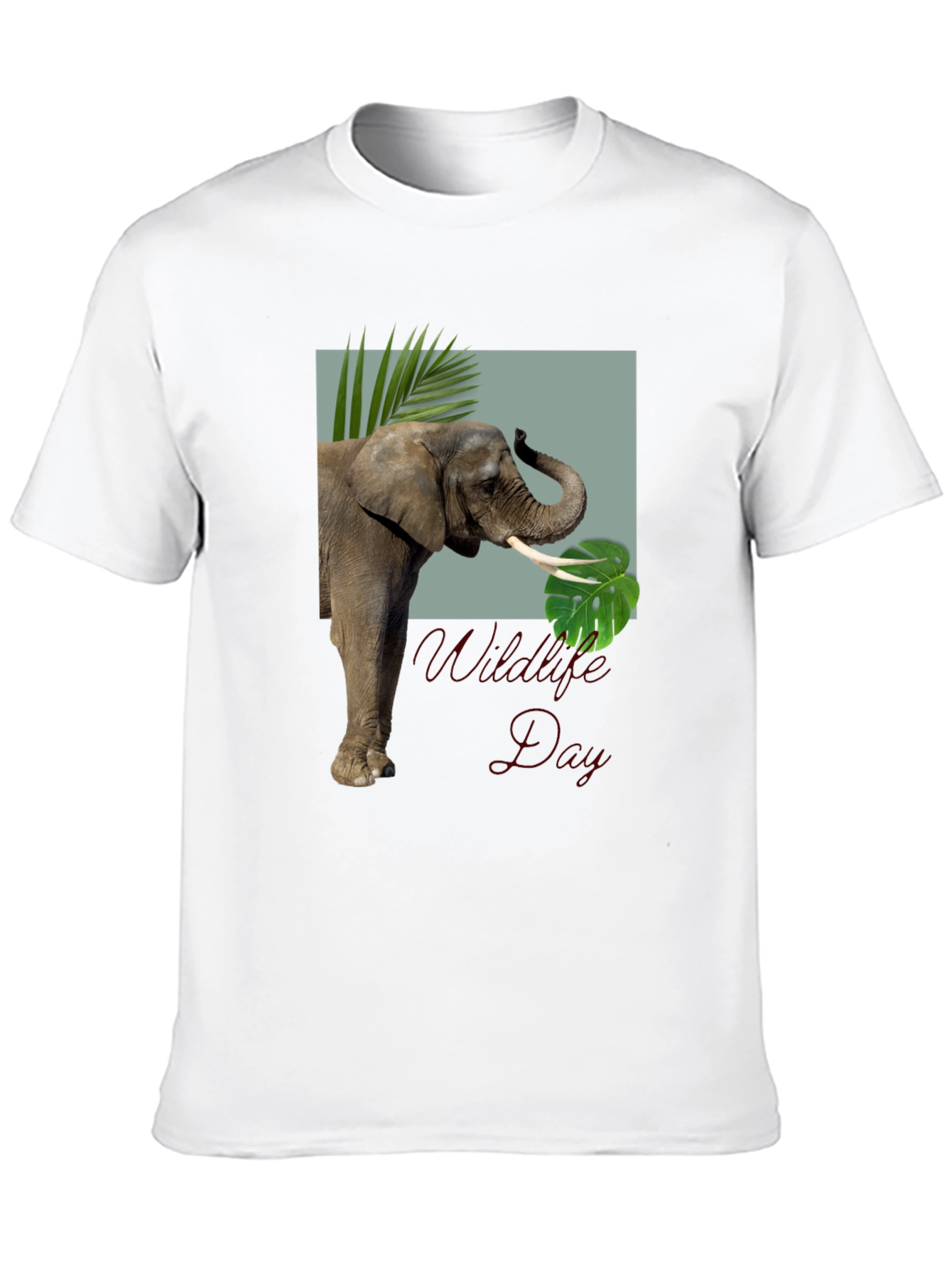 Wildlife Day Elephant T-Shirt