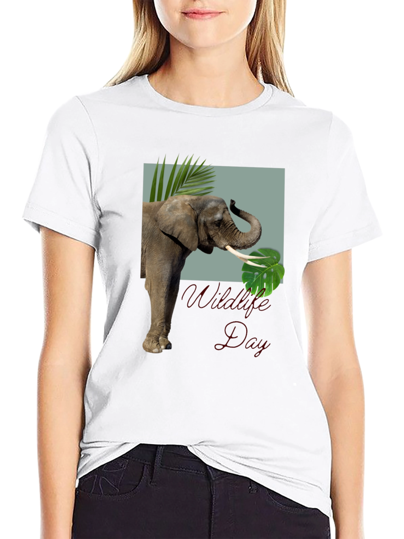 Wildlife Day Elephant T-Shirt