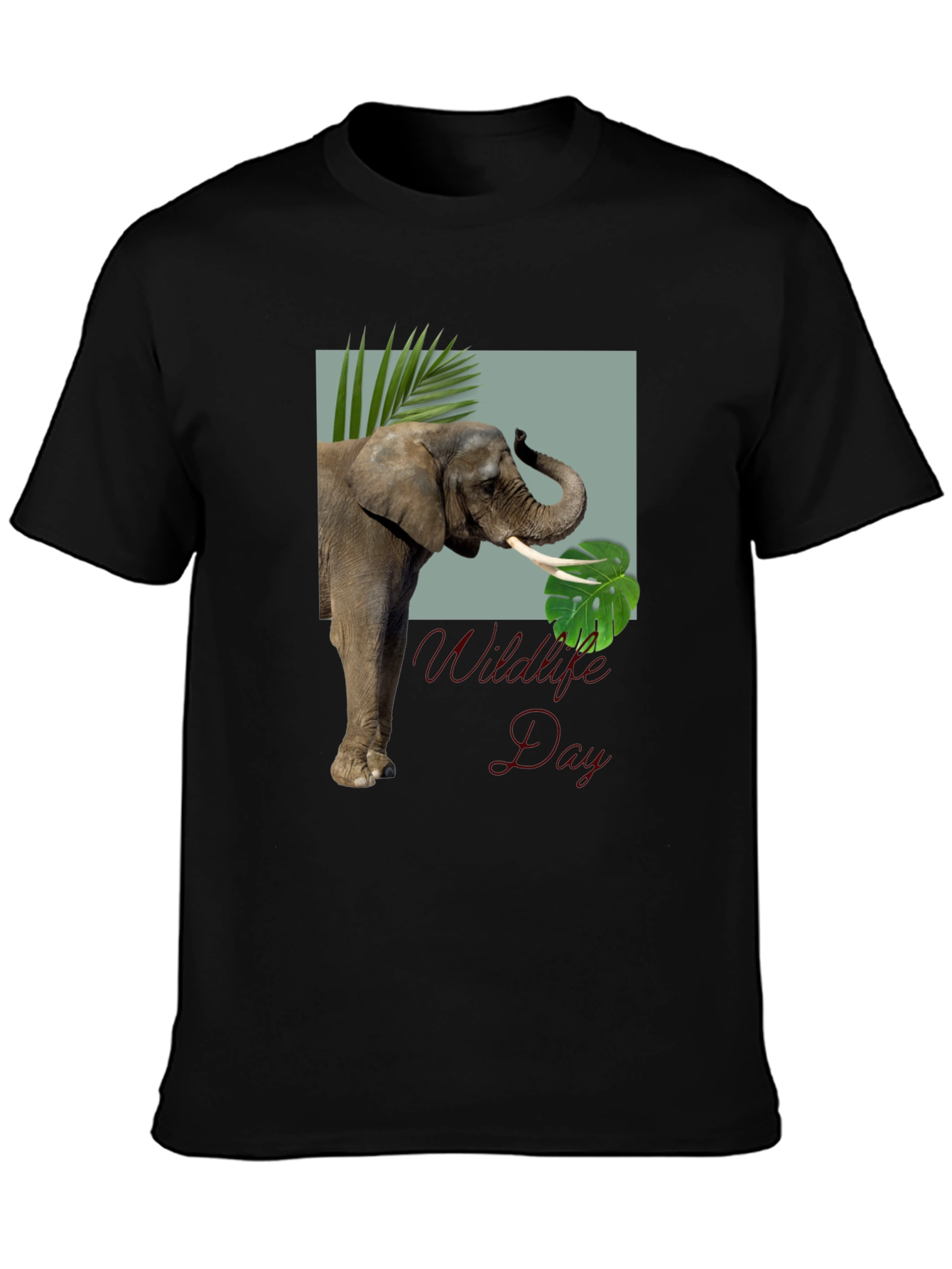 Wildlife Day Elephant T-Shirt