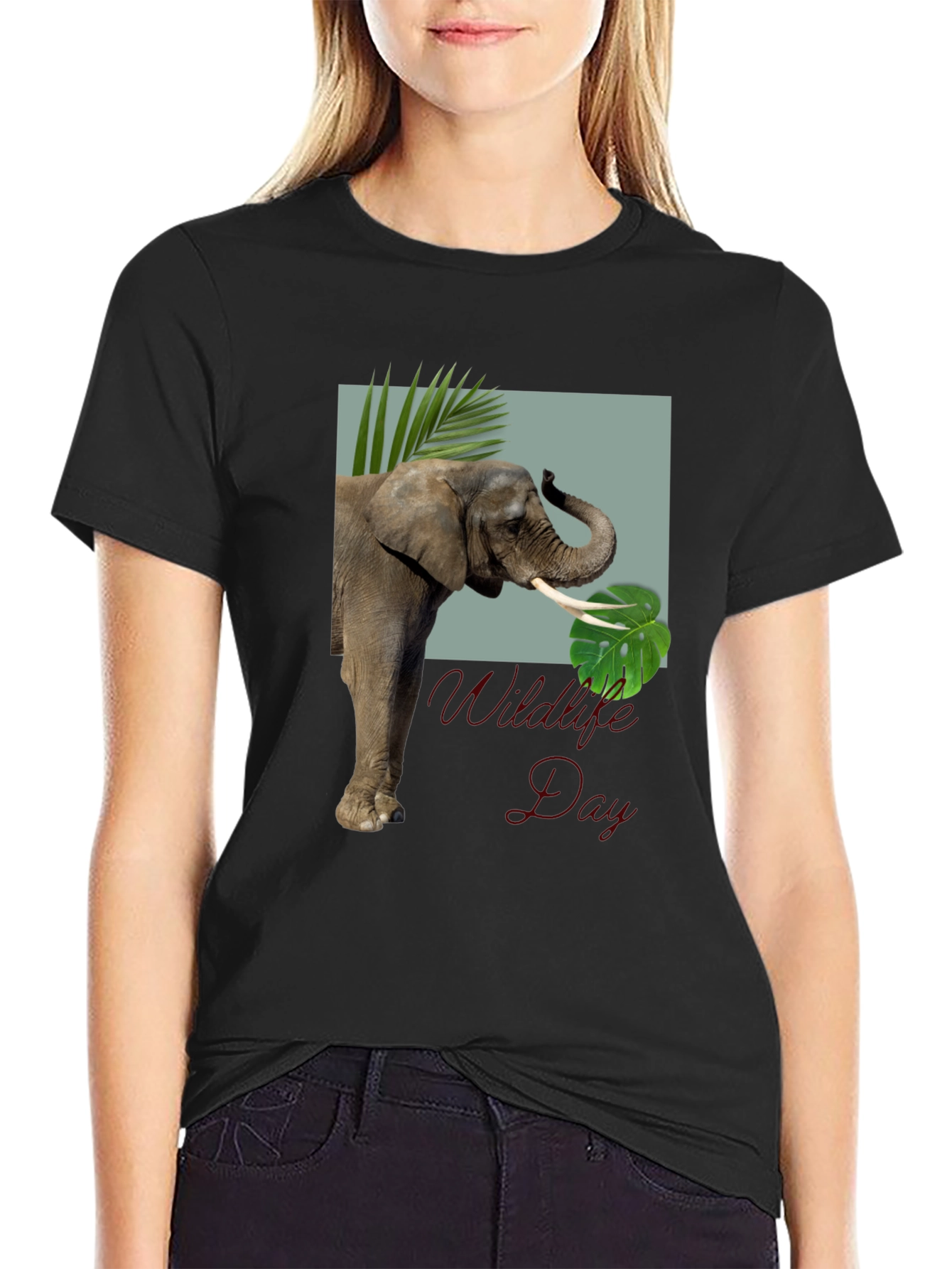 Wildlife Day Elephant T-Shirt