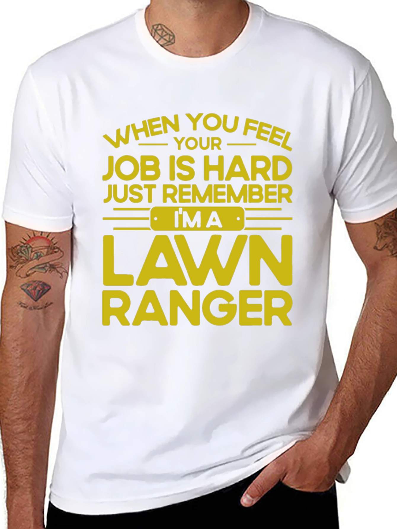 Lawn Ranger T-Shirt - Funny Job Pride Tee