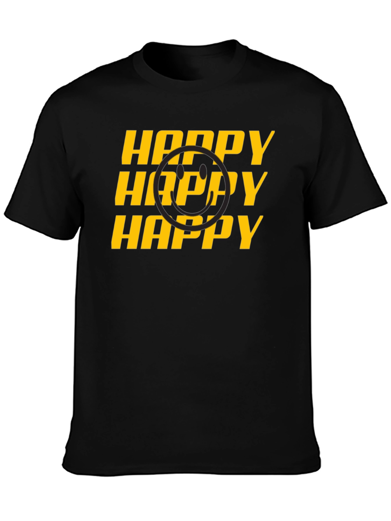 Happy Smiley Face Graphic Tee