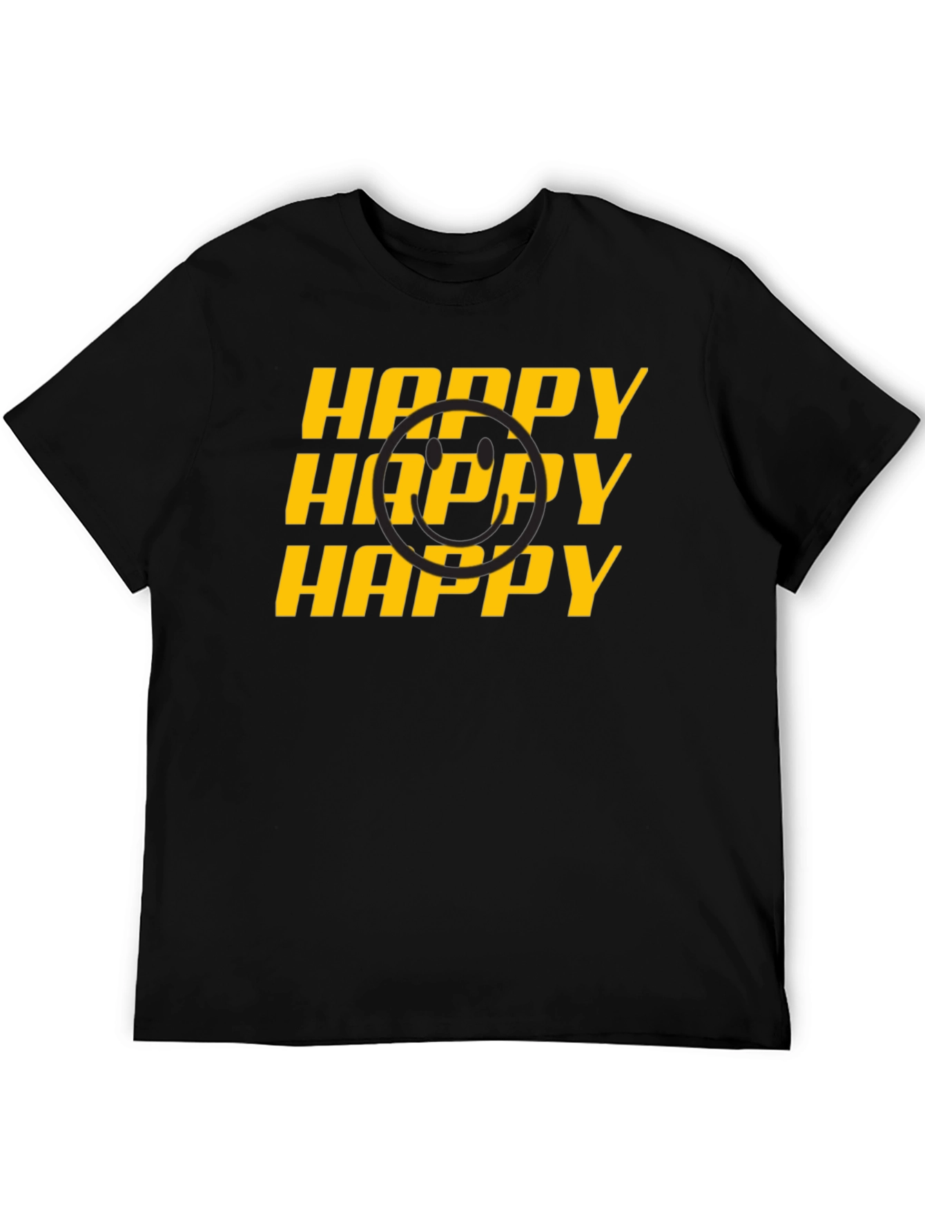 Happy Smiley Face Graphic Tee