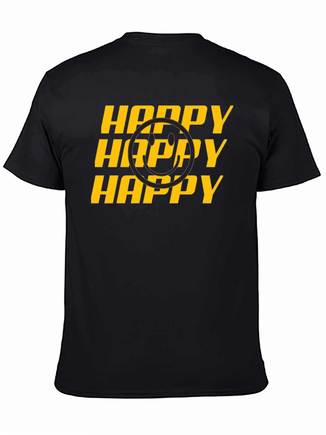 Happy Smiley Face Graphic Tee