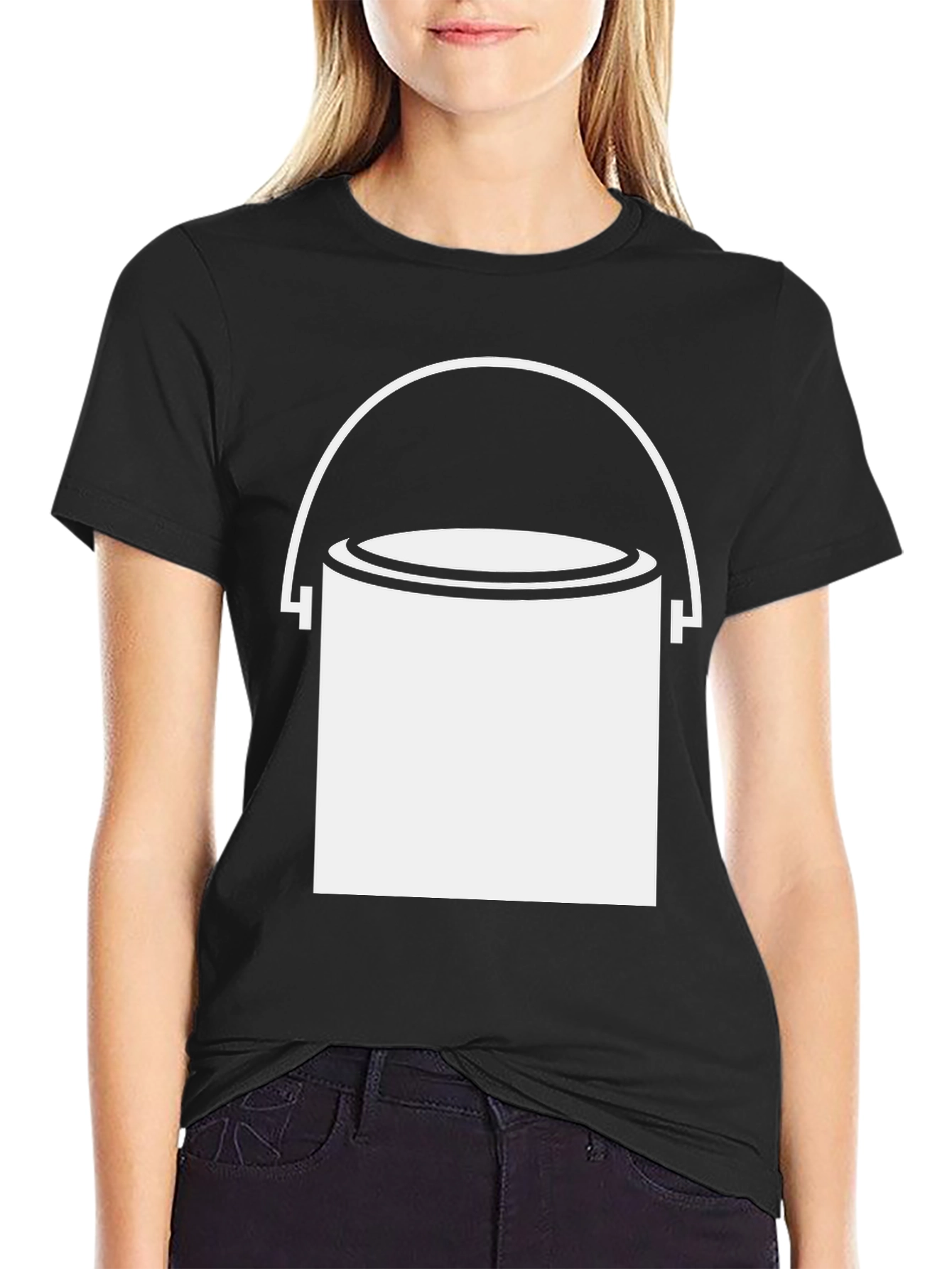 Paint Bucket Graphic Tee - Cool DIY Shirt