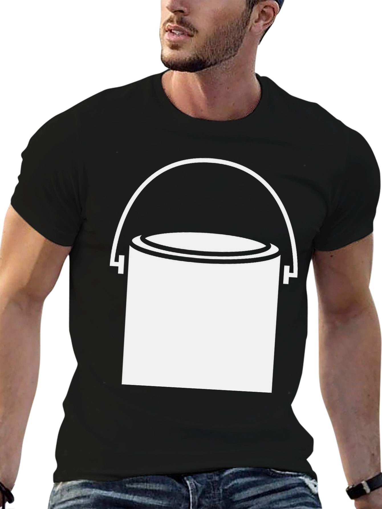 Paint Bucket Graphic Tee - Cool DIY Shirt